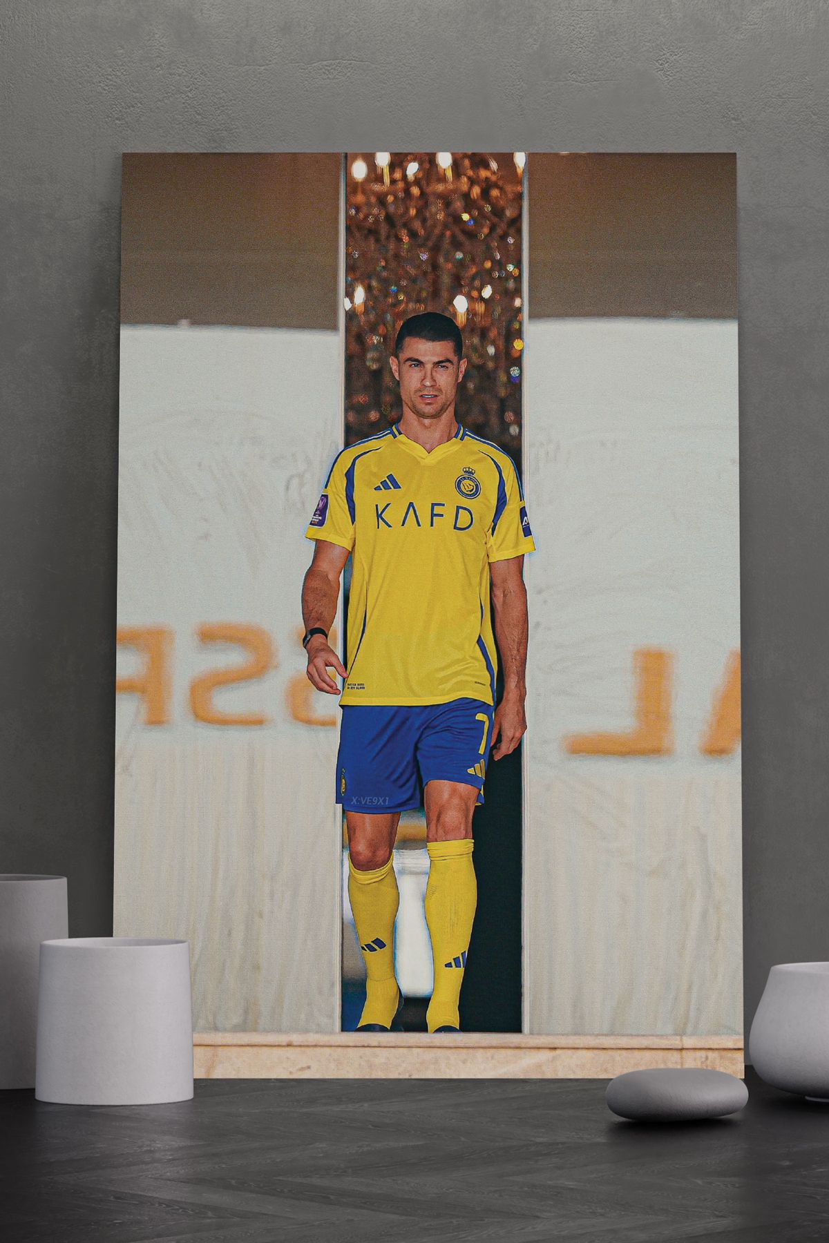 SELMIRA Cristiano Ronaldo 7 Al Nassr Kanvas Tablo