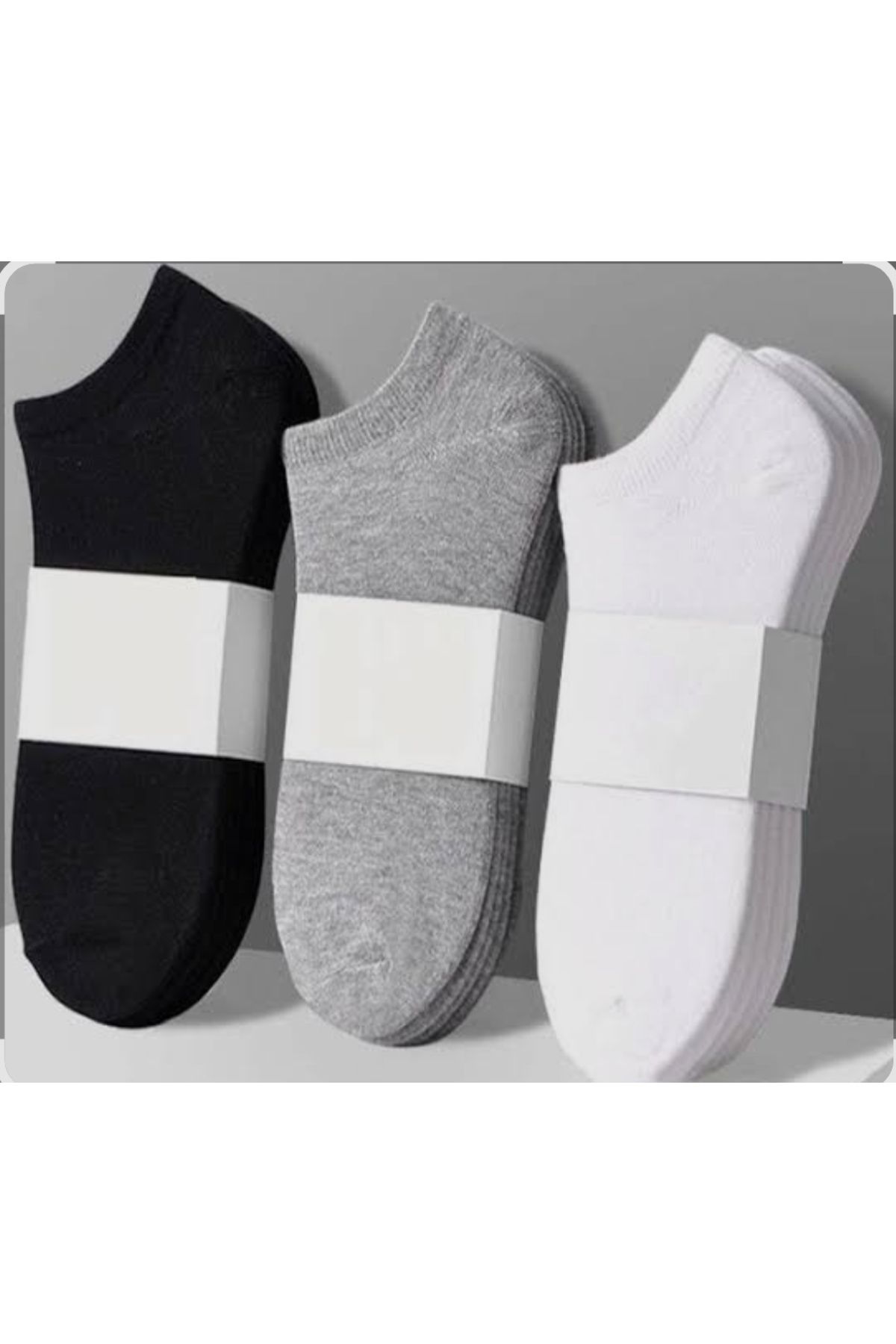 LUMİART 10'lu Ekonomik Paket Spor Patik Çorap
