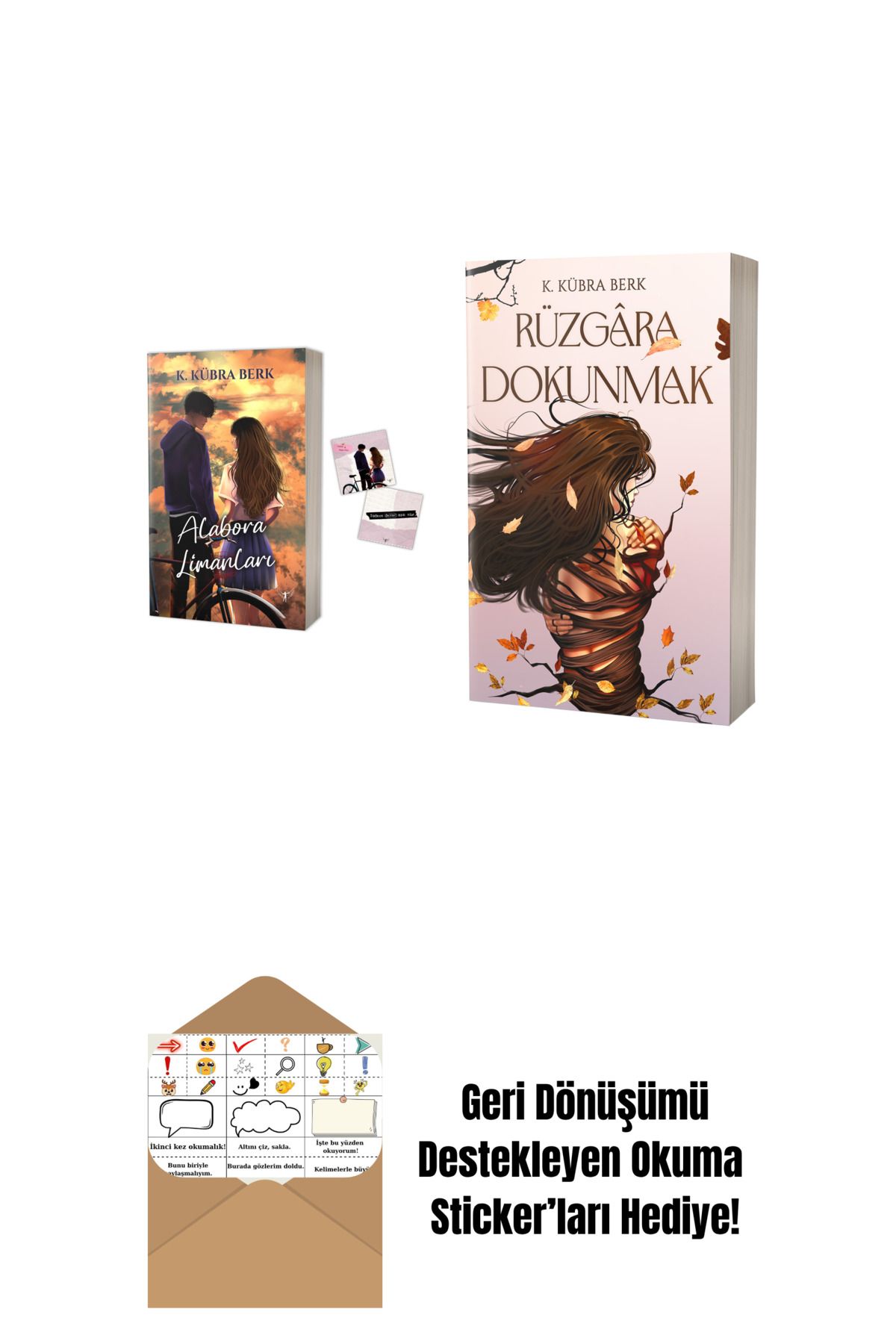 Artemis Yayınları Alabora Limanları 1 + Rüzgâra Dokunmak + Okuma Sticker'ları