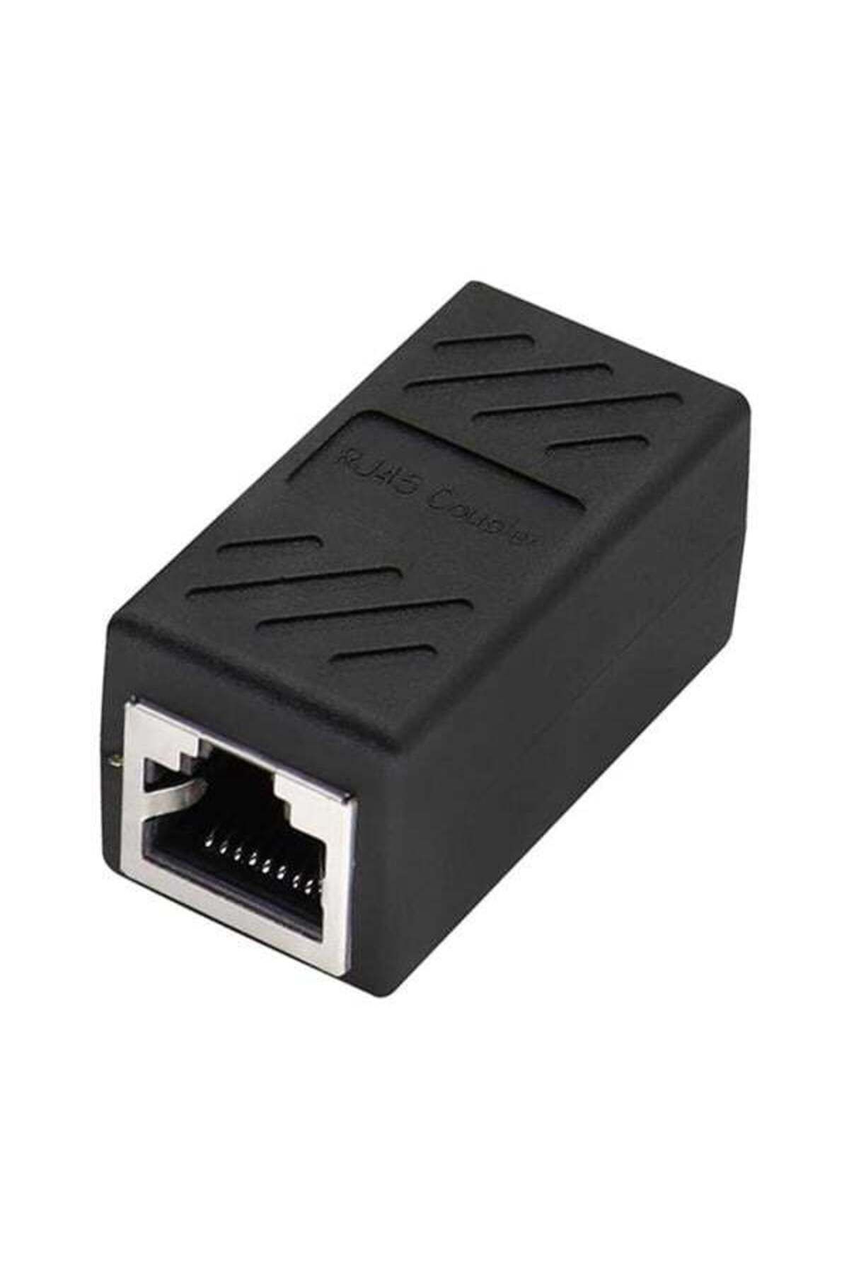 Emperium PM-24809 RJ45 To RJ45 Kaplin-Coupler Dişi Metal 8P-8C Ara Aparat (Tekli)
