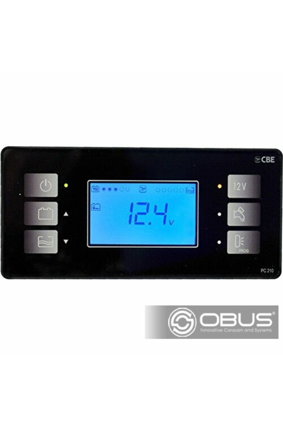 CBE Obus Karavan Kontrol Paneli Şarjlı CBE Pc 210 22A+10LU Sigorta Kutusu