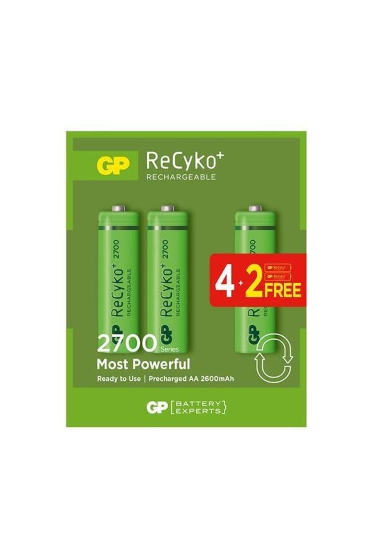 Emperium GP 2700 Ma Şarjlı Kalem Pil 6'Lı Paket
