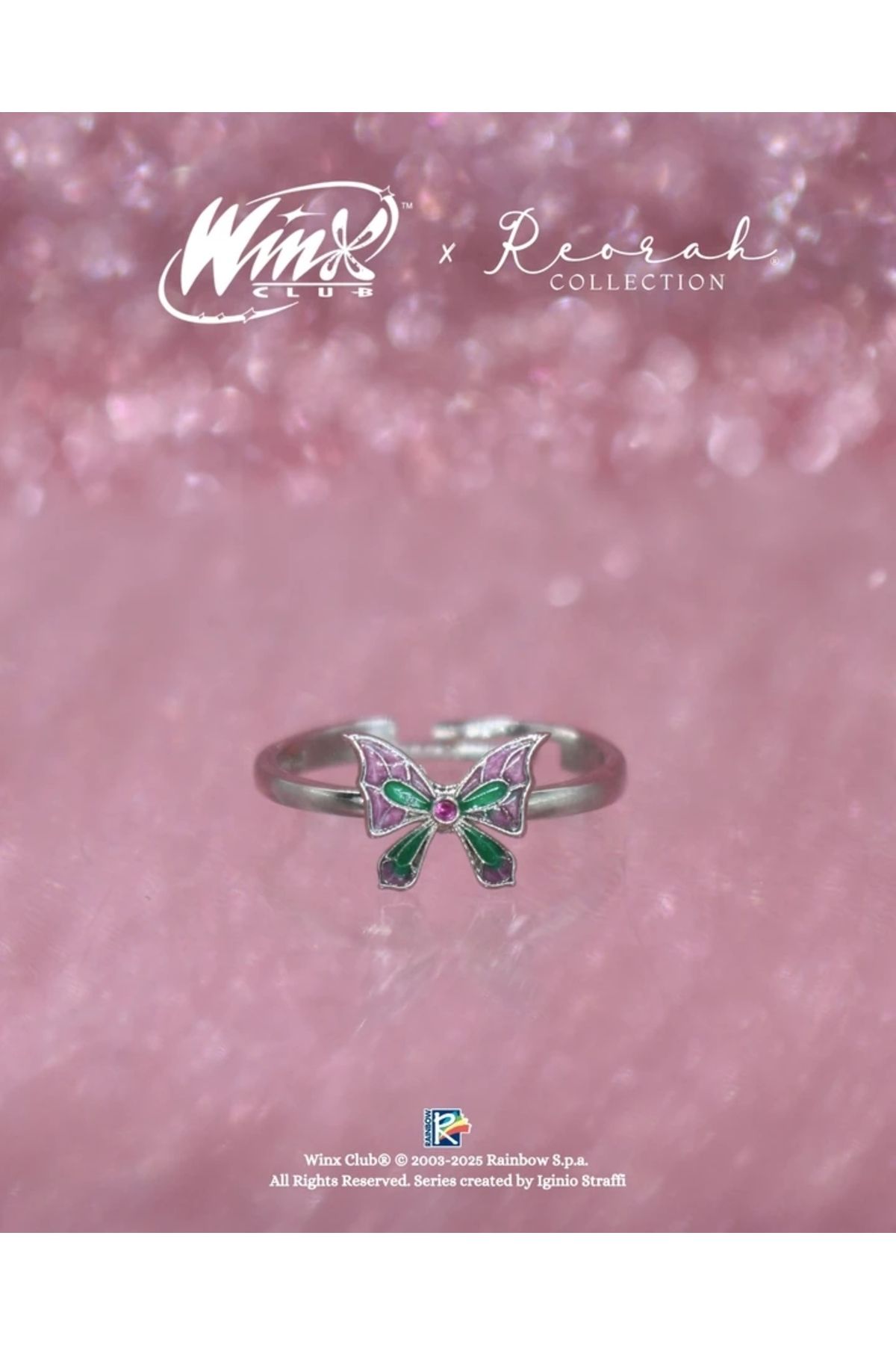 Reorah Collection Winx Club® Flora Enchantix Fairy Wings Yüzük