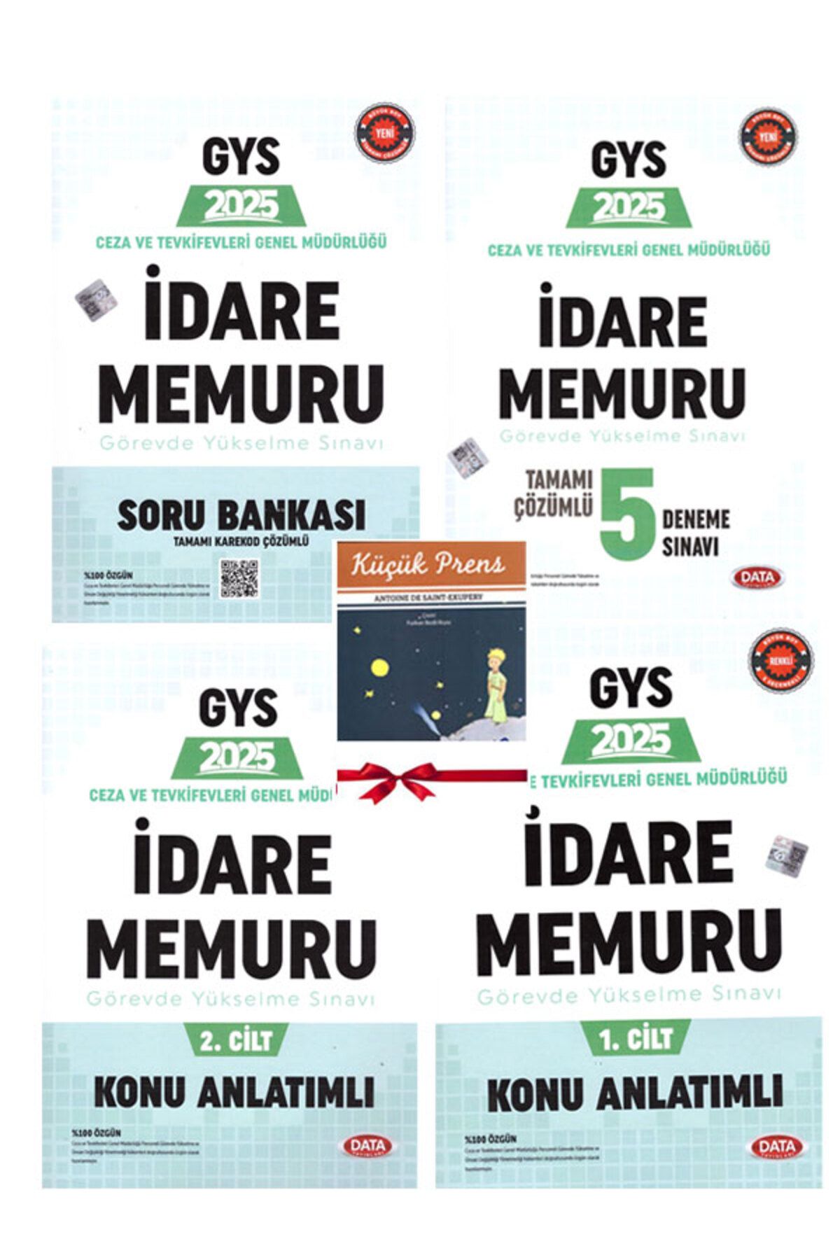 Data Yayınları 2025 GYS CTE İDARE MEMURU Ceza ve Tevkifevleri Genel Müdürlüğü Görevde Yükselme Sınavına Hazırlık