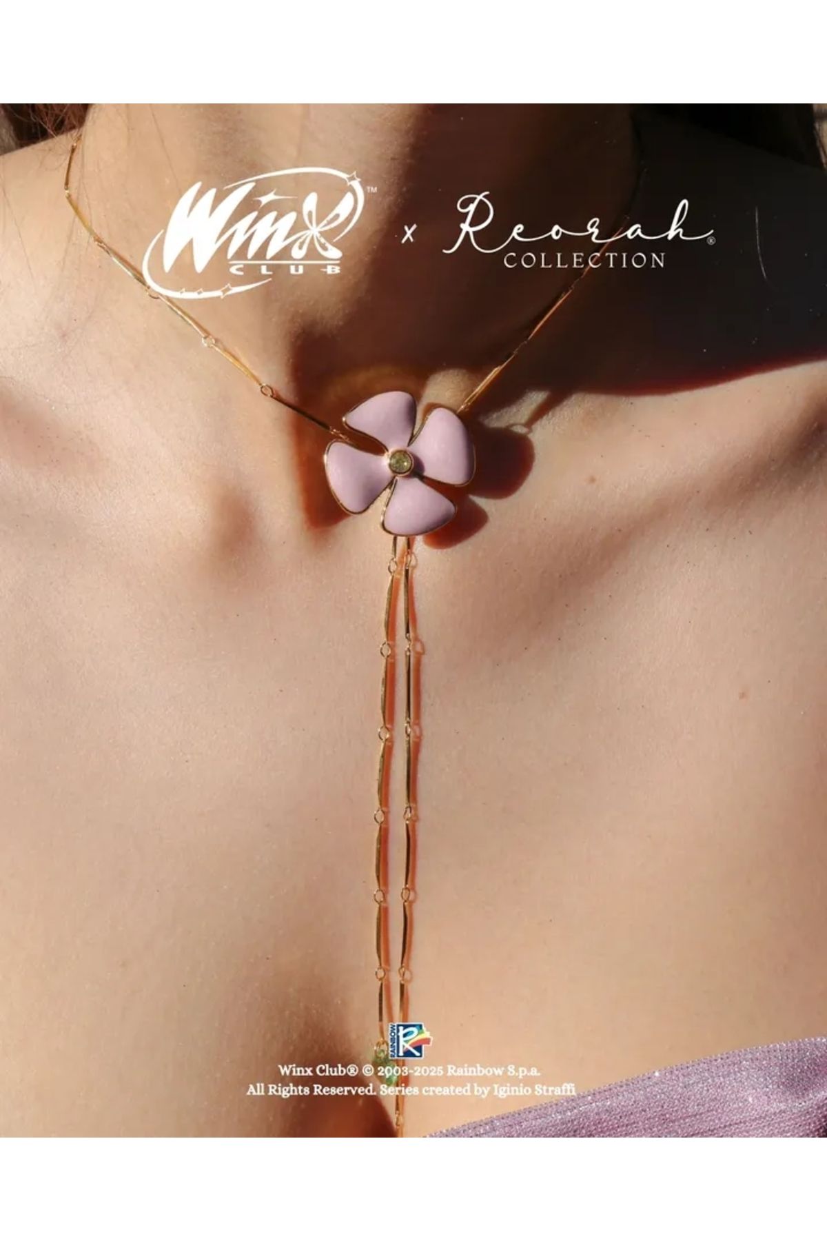 Reorah Collection Winx Club® Flora Flower Y Kolye