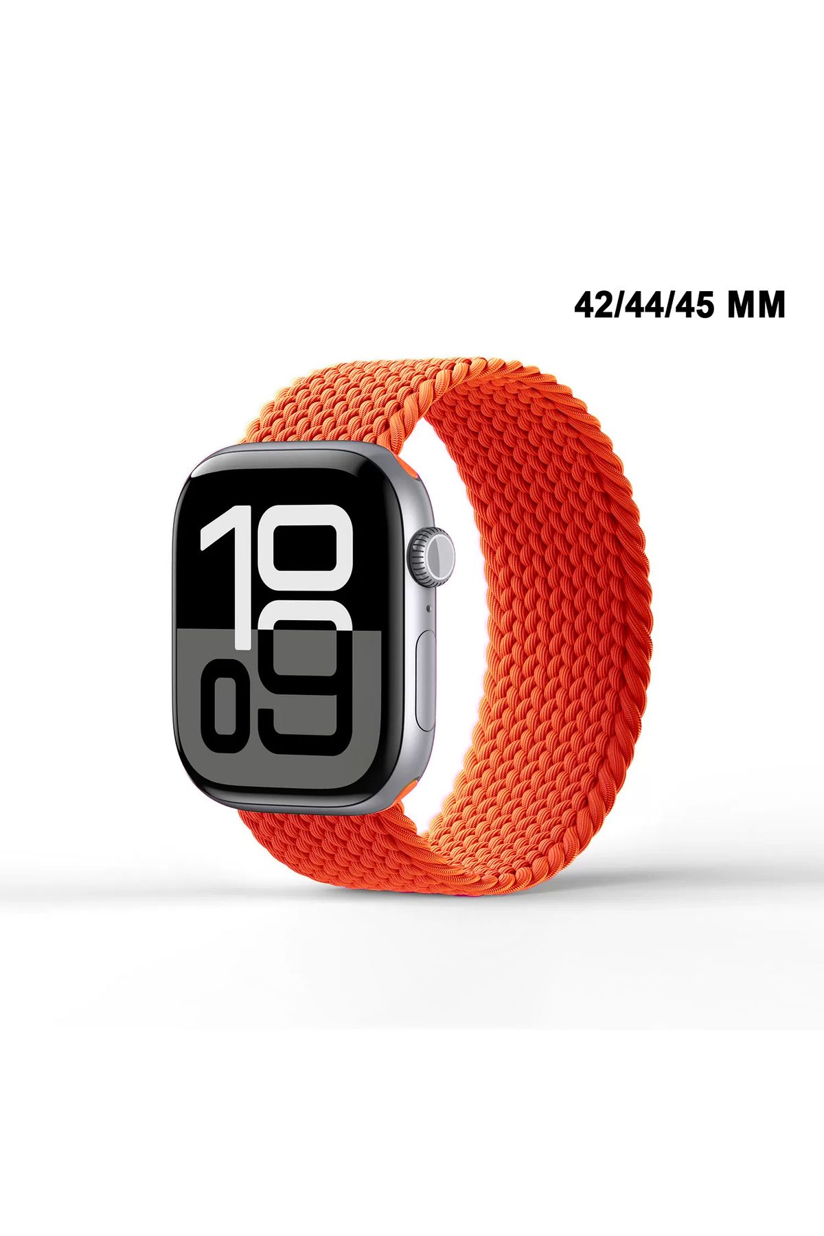 MTL Apple Watch Uyumlu 1/2/3/4/5/6/SE/7/8/9Seri 42/44/45/49MM Solo Loop Kordon Kayış Silikon SBeden MT94