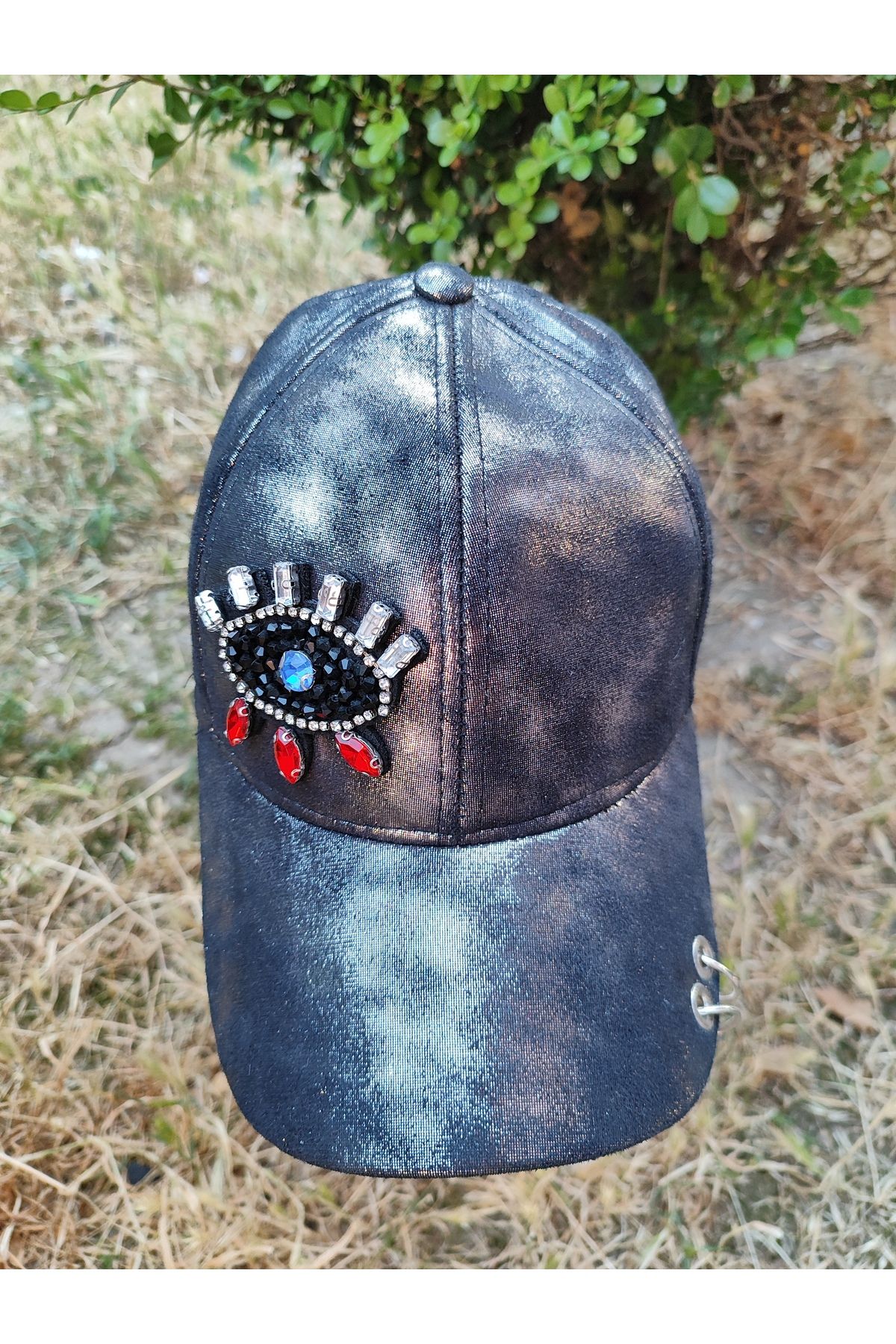 SAHRA BEACHWEAR Kadın Plaj Şapkası, Hasır Şapka, Handmade Tasarım Şapka, Yazlık Şapka , Kovboy Şapkası, Kasket