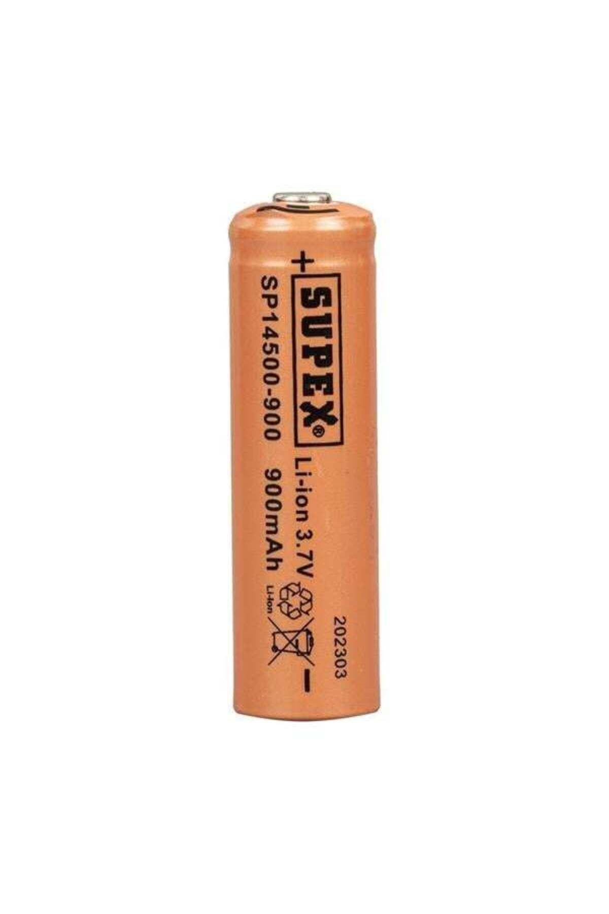 Emperium Supex Lityum Ion 3.7V 900Mah Şarj Edilebilir Başlıklı Pil SP14500-900S
