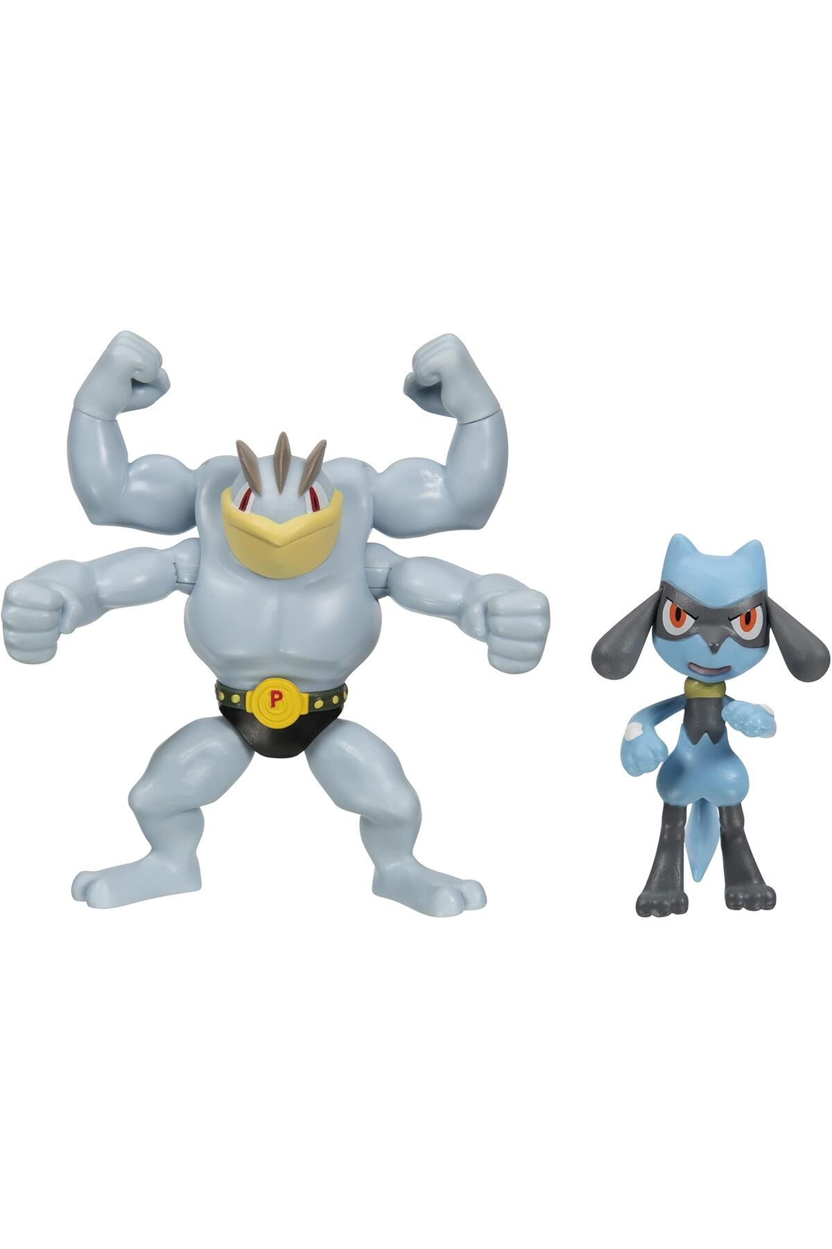 Feyza Oyuncak Pokemon Battle Ready - Machamp ve Riolu 2'li Karakter Figür Seti