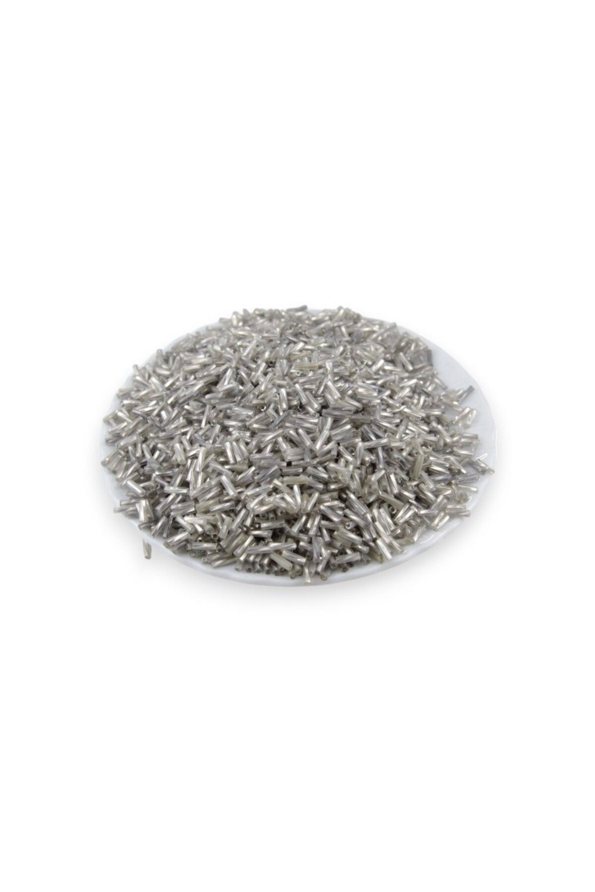Serhat Aksesuar ve El İşçilik Burgulu Yeşil Boru 6x2 mm Boncuk 100 Gr