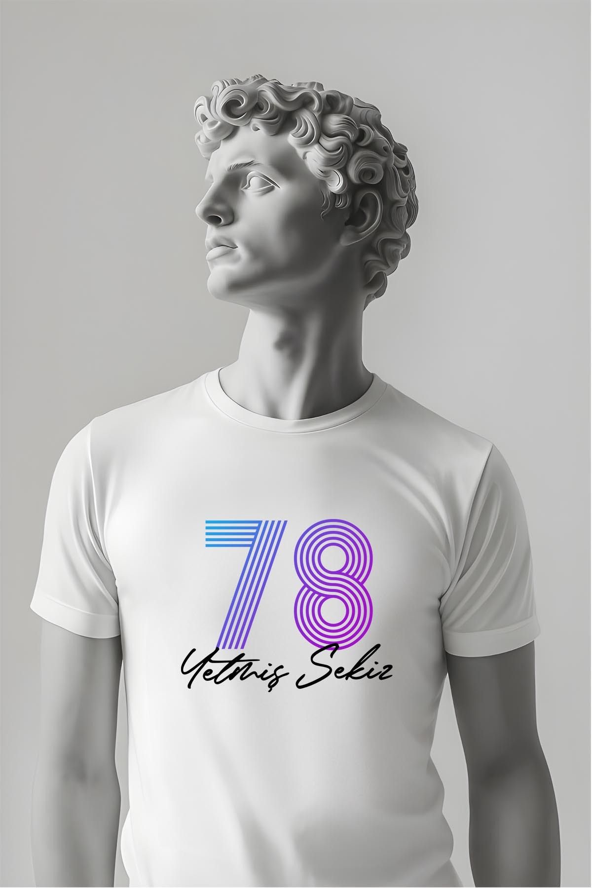 362BASKI Doğum Yılı Temalı '78 Baskılı Tshirt