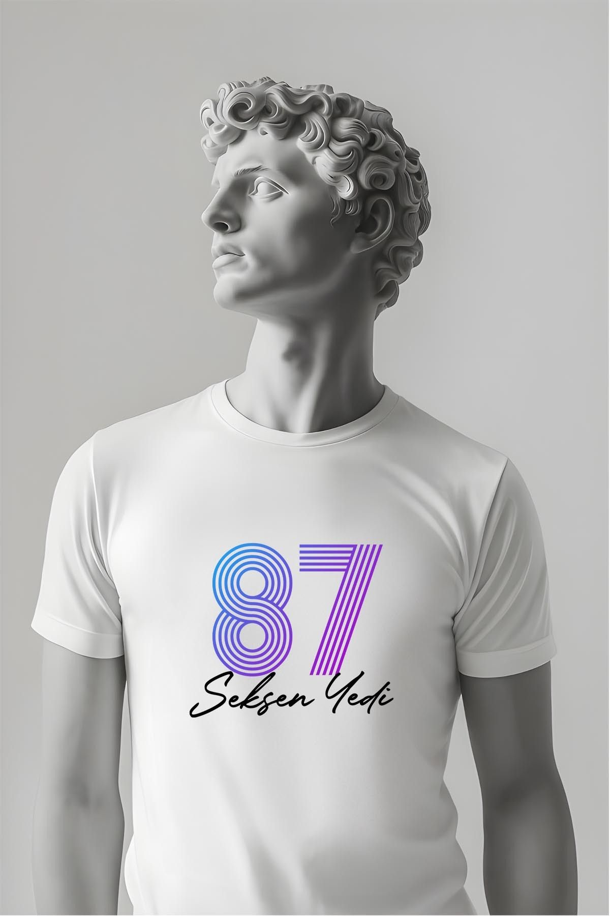 362BASKI Doğum Yılı Temalı '87 Baskılı Tshirt