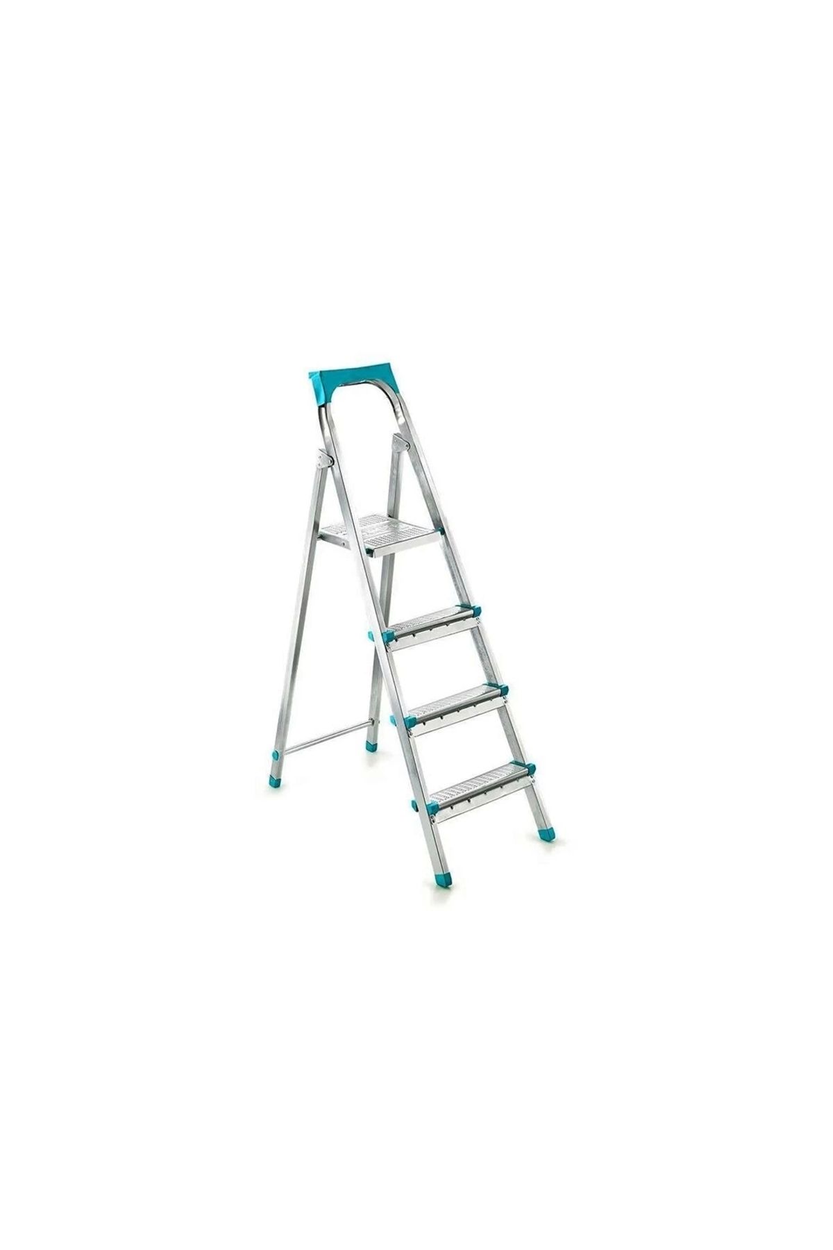 shopwave 3+1BASAMAKLI METAL MERDİVEN Y: 82CM - 120KG.TAŞIMA KAPASİTESİ (5047)