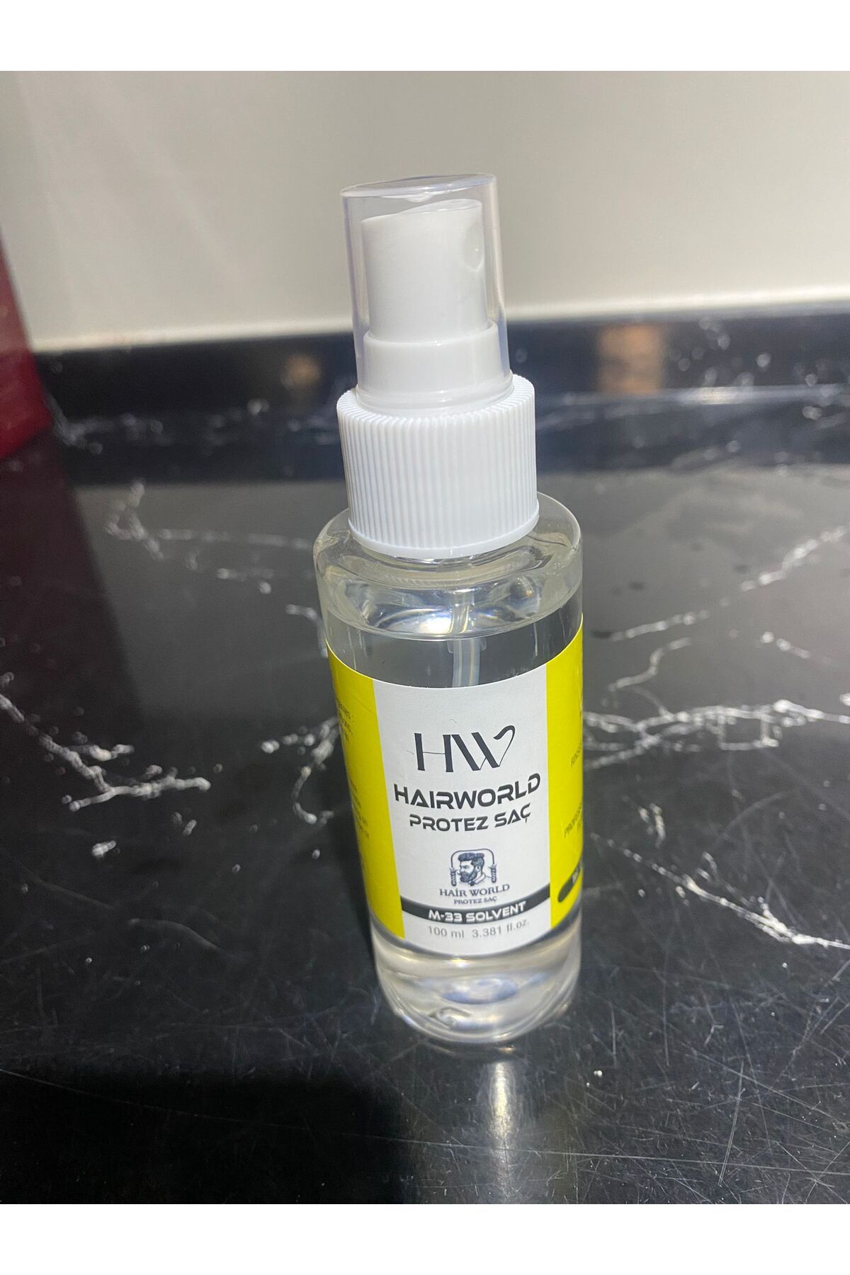 hairworld m33 solvent 150 ml