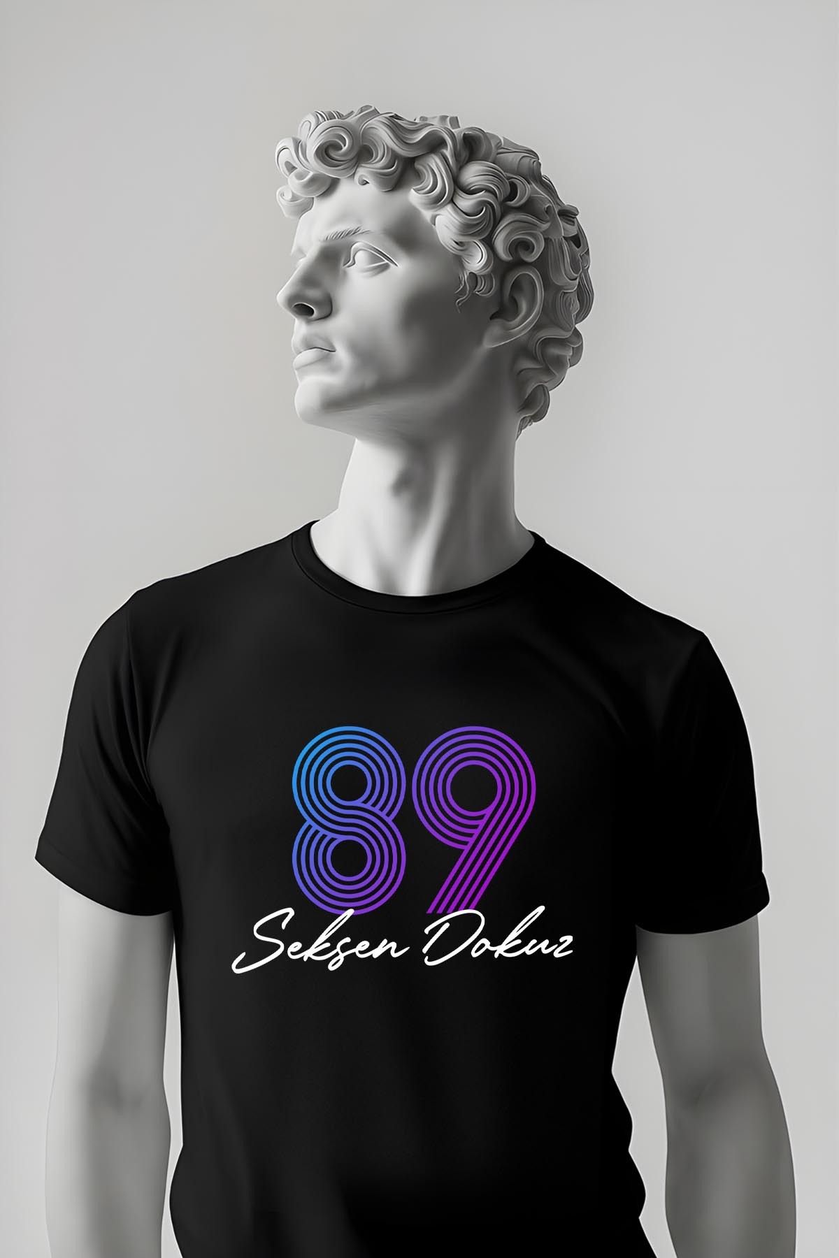 362BASKI Doğum Yılı Temalı '89 Baskılı Tshirt