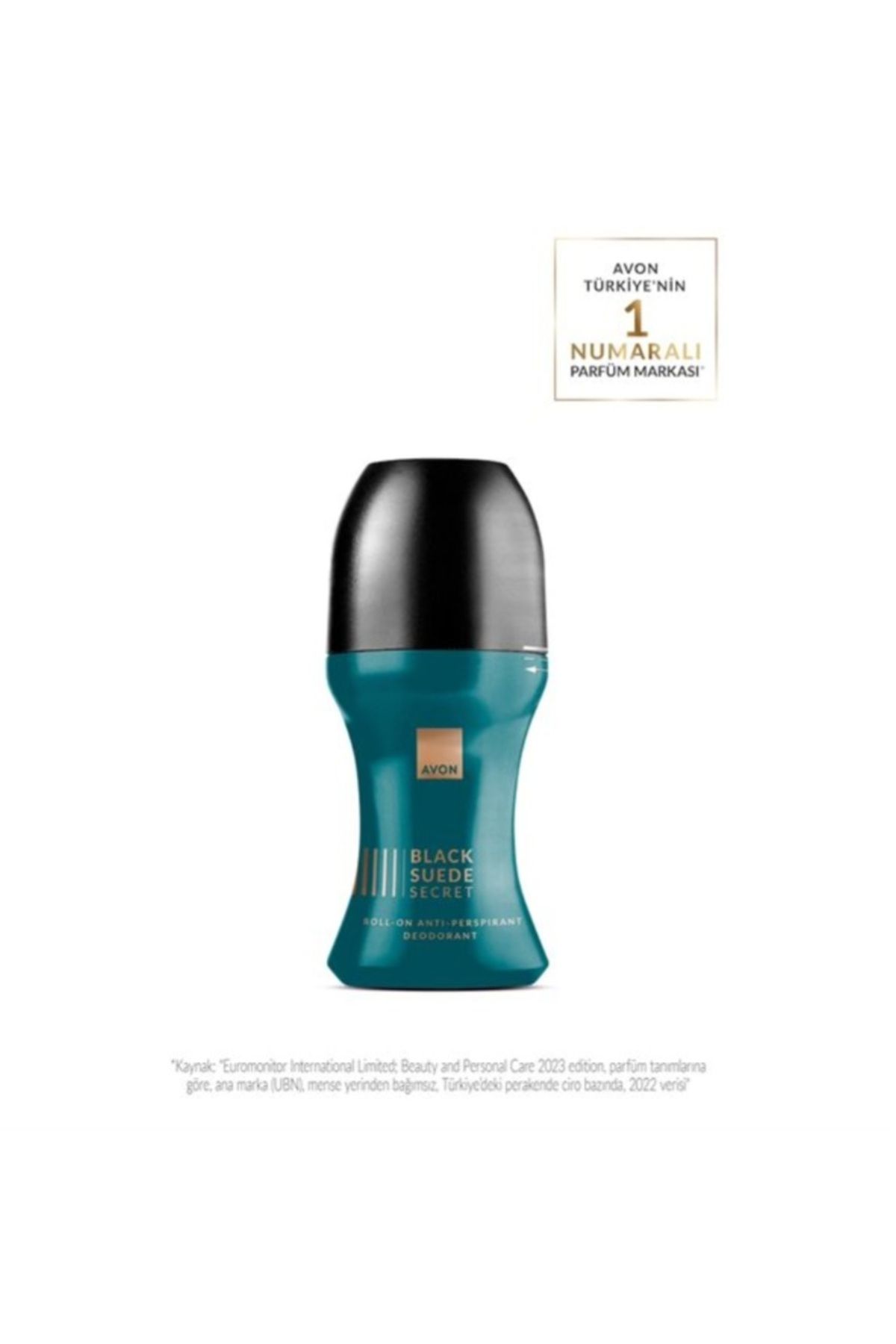 AVON Black Suede Secret Roll-On Deodorant 50ml