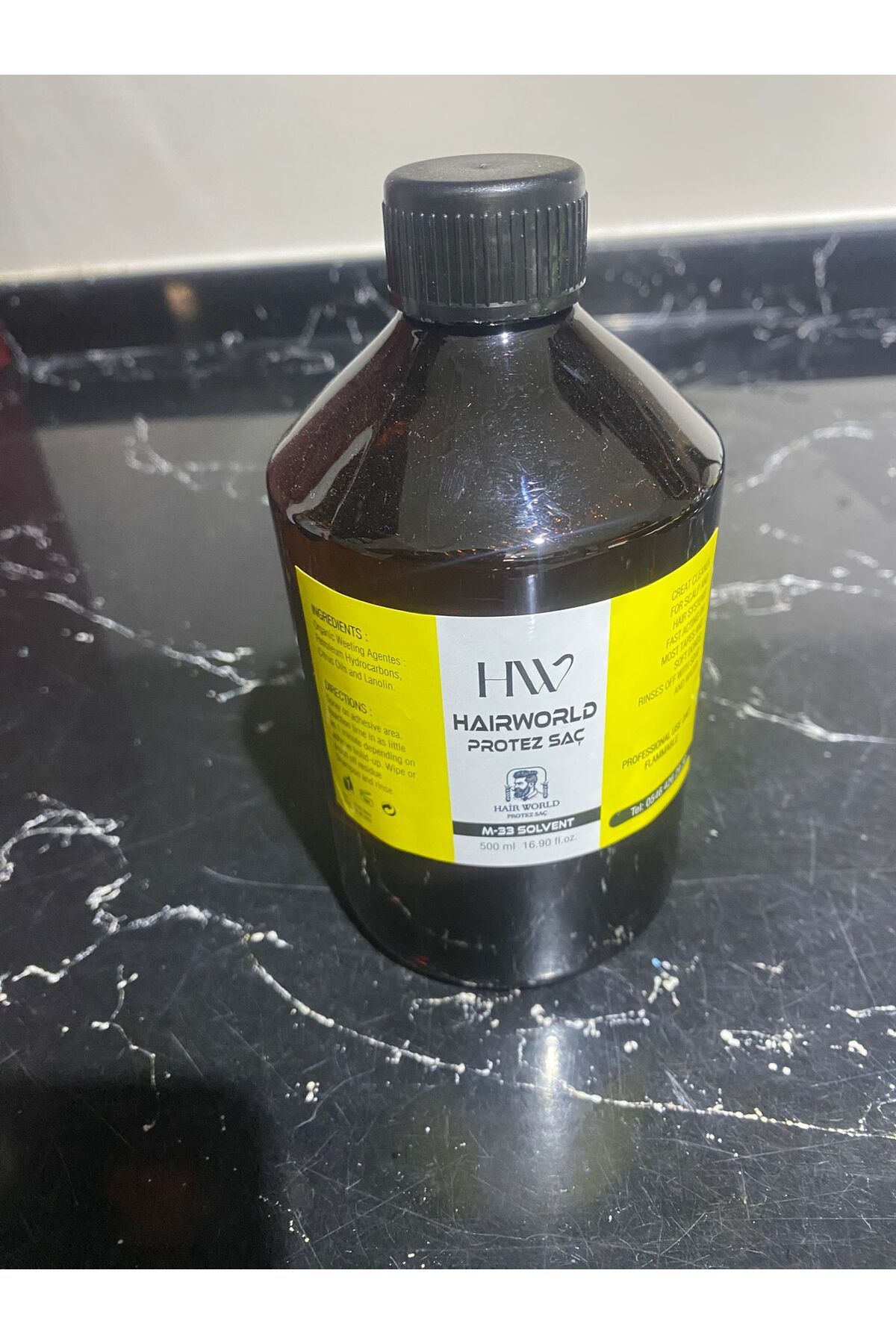 hairworld m33 solvent 300ml