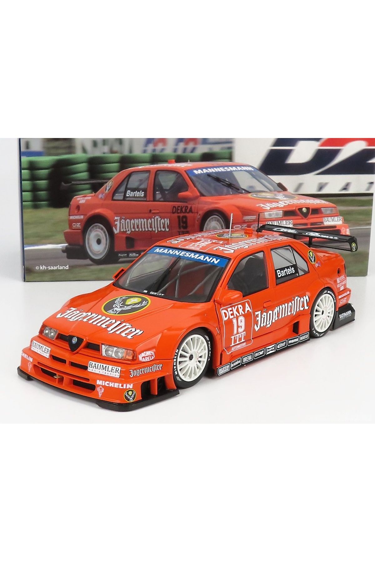aslanhobi 1:18 ALFA ROMEO 155 V6 Tİ DTM/ITC ASLAN HOBİ