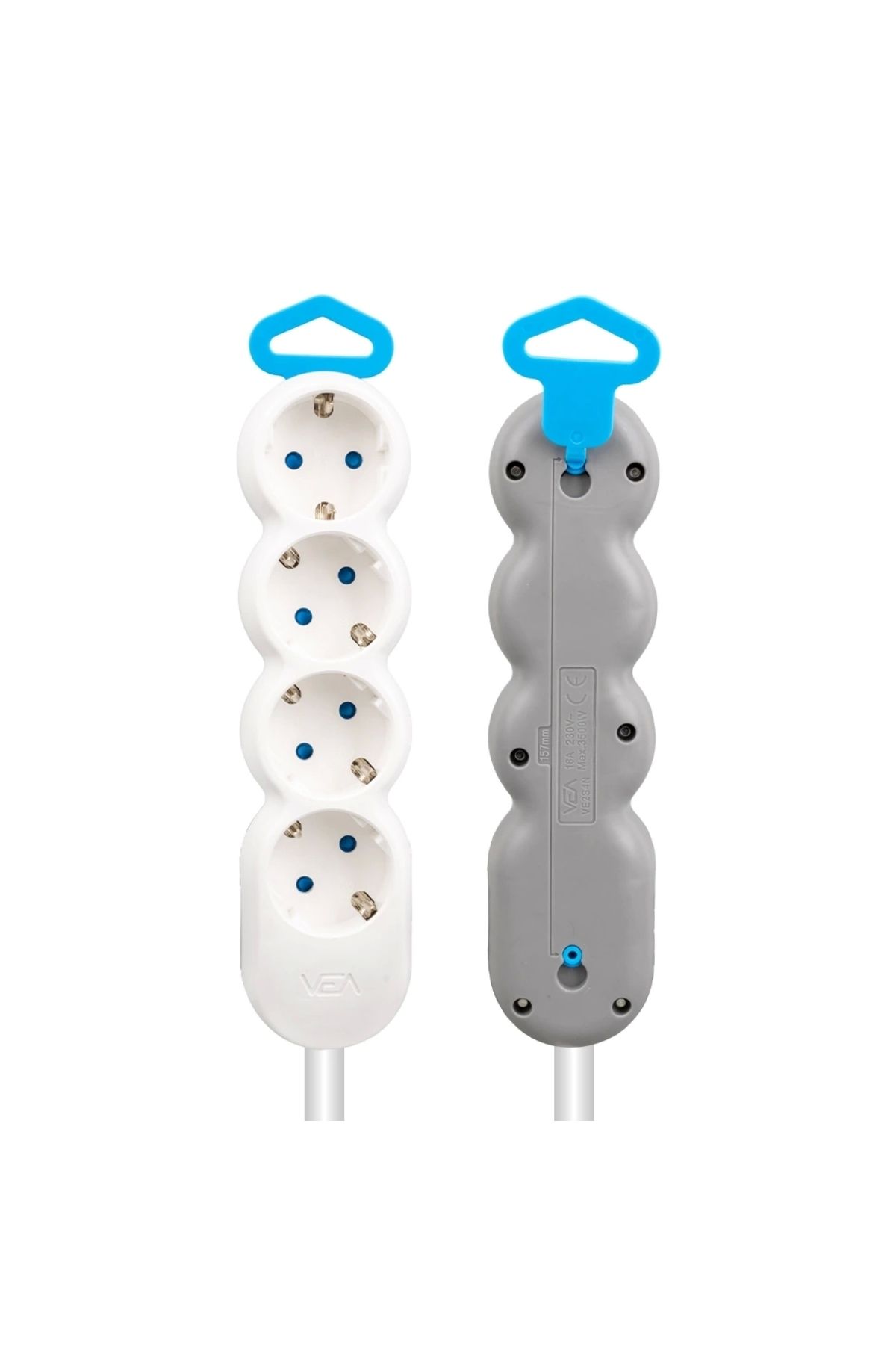 shopwave 4LÜ 1.5 METRE KABLOLU GRUP PRİZ (5047)