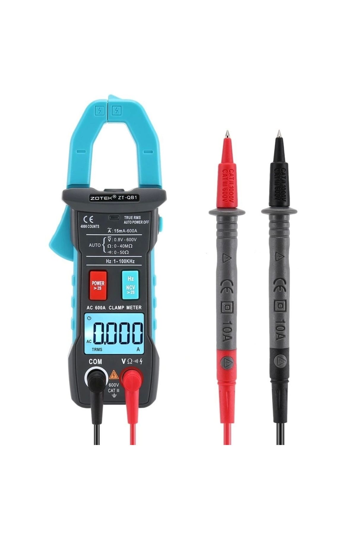 shopwave ZOYI ZT-QB1 TRUE RMS DİJİTAL PENSAMPERMETRE (5047)