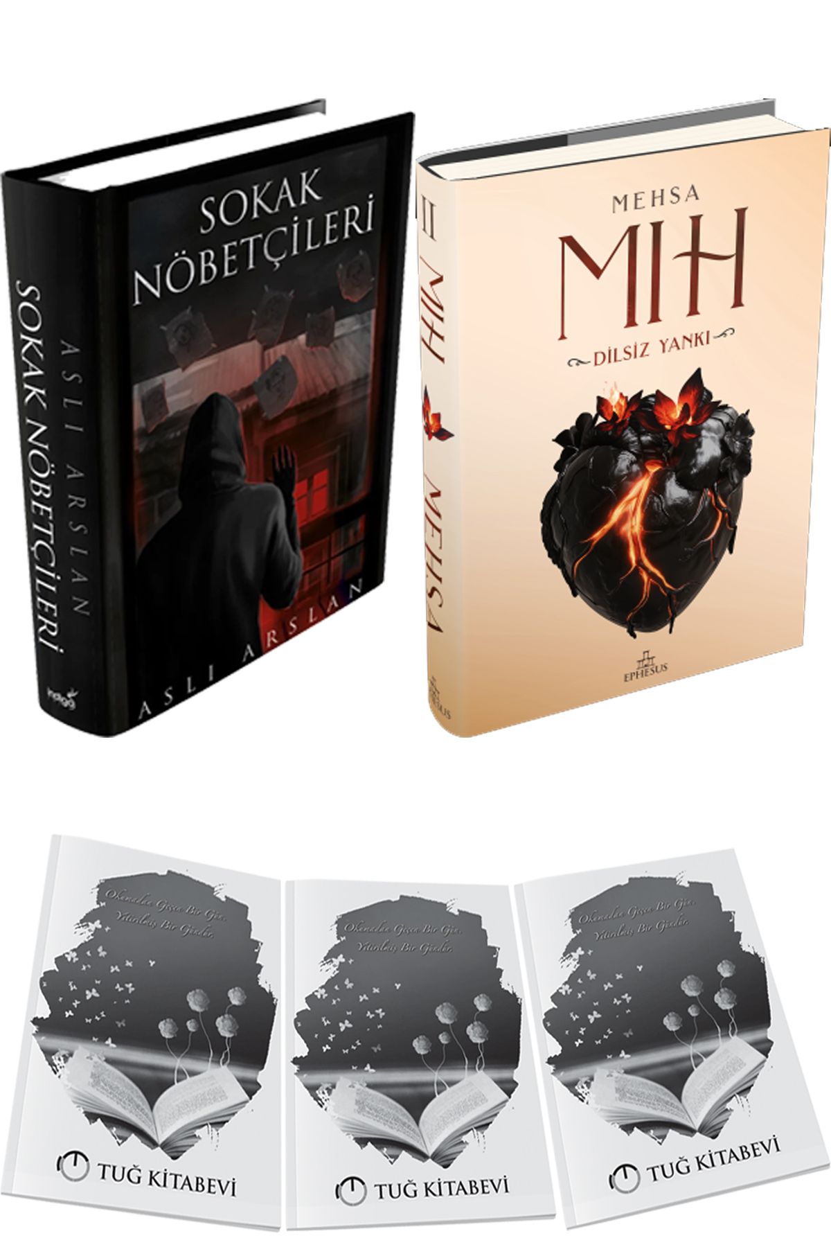 İndigo Kitap Sokak Nöbetçileri 1 Ciltli ve Mıh 2: Dilsiz Yankı Ciltli + Hediyeli