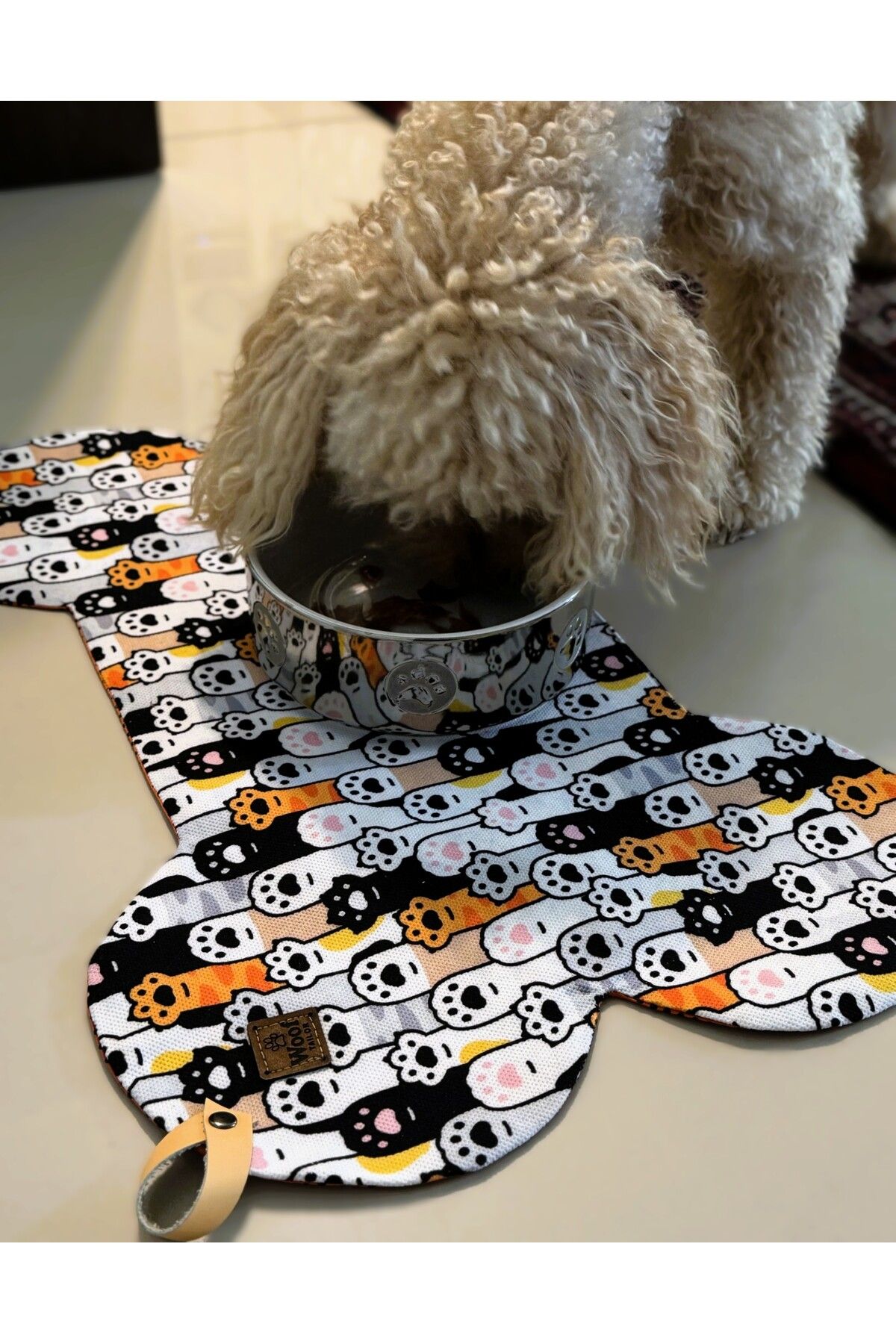 WoofTailor Kaydırmaz Mama Kabı Altlığı - Patili