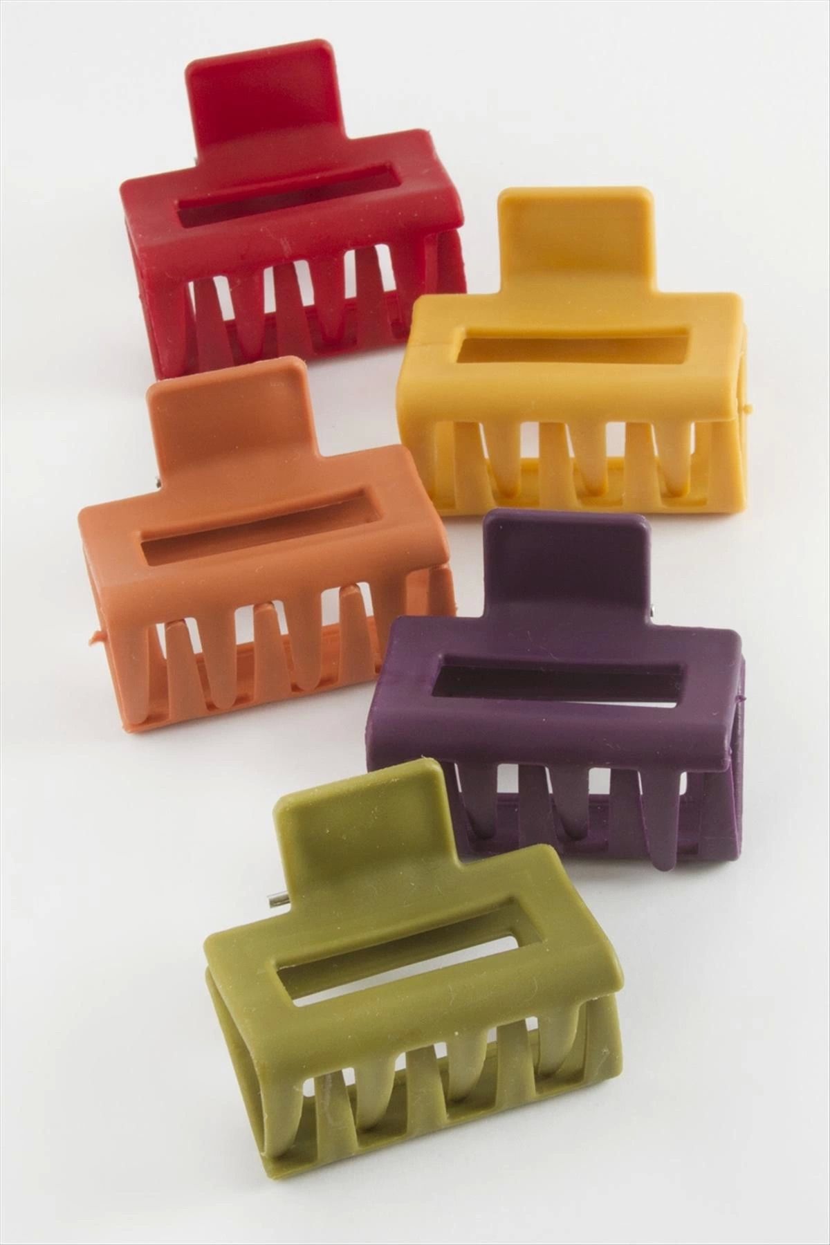 Emper Dikdörtgen Renkli Mandal Toka 6 cm