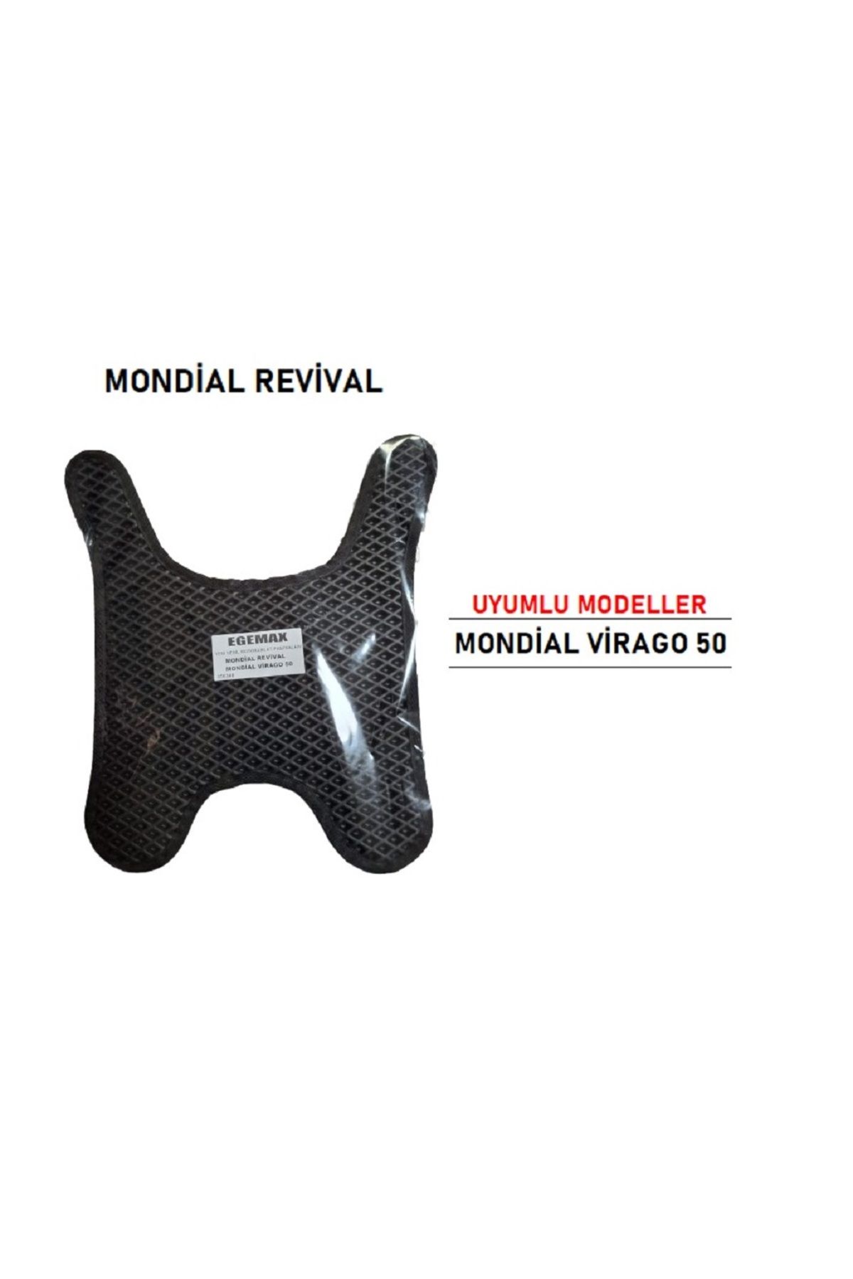 karagöz motor MONDİAL REVİVAL PASPAS-YENİ NESİL(SİYAH ZEMİN/SİYAH KENAR)