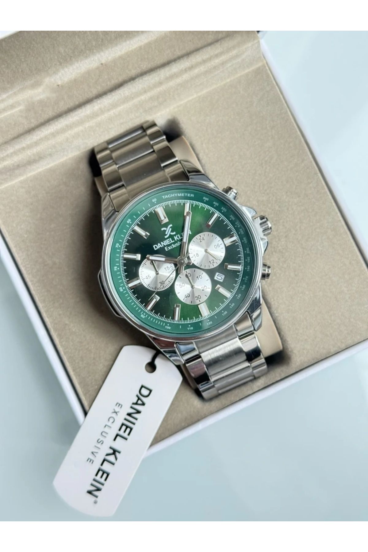Daniel Klein Orijinal Daniel Klein Çelik Kol Saati Exclusive Seri Yeşil