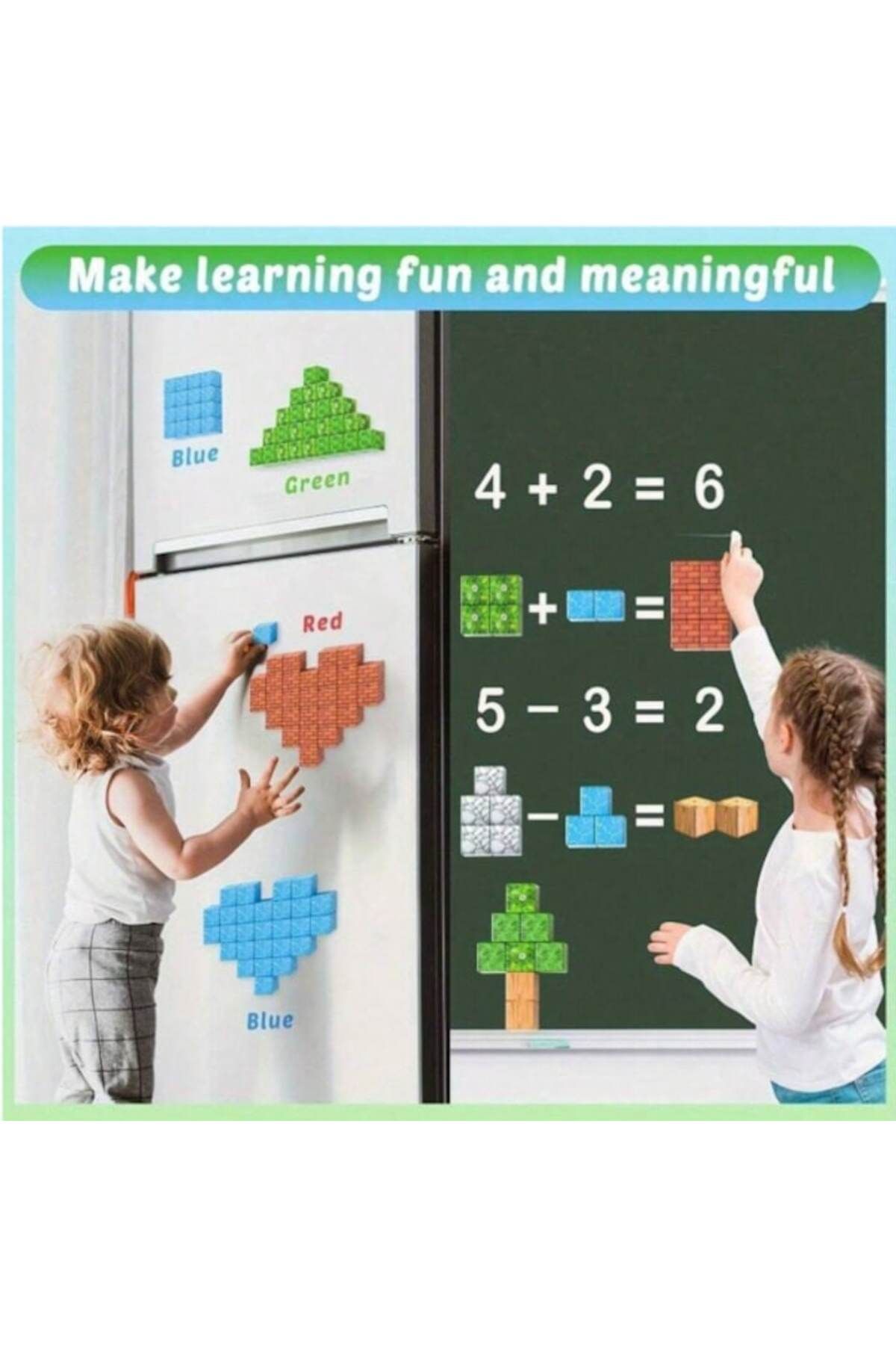 victiny-VICTINY ® Magnetic Building Blocks Set of 64 3