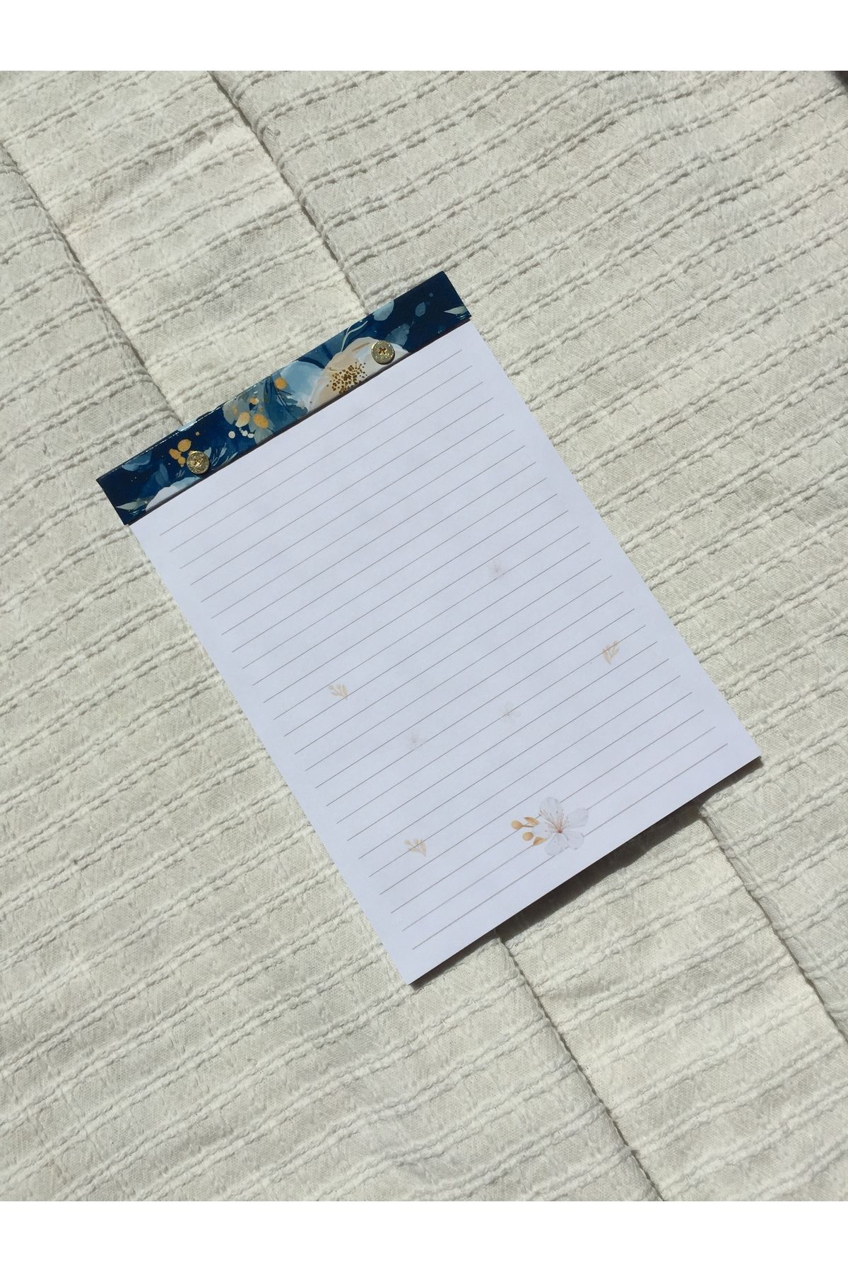 LaCerdaDesign A5 Çiçek Desenli Defter
