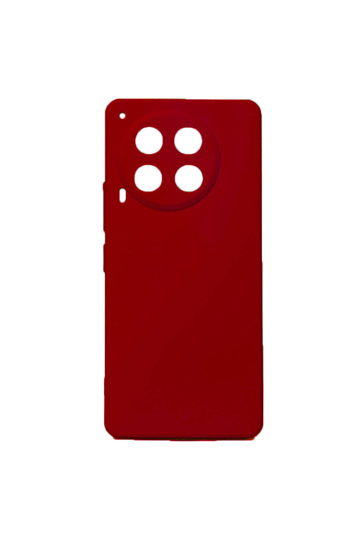 ErkMobile Tecno Camon 30 Kırmızı Arka Kapak Silikon Kılıf