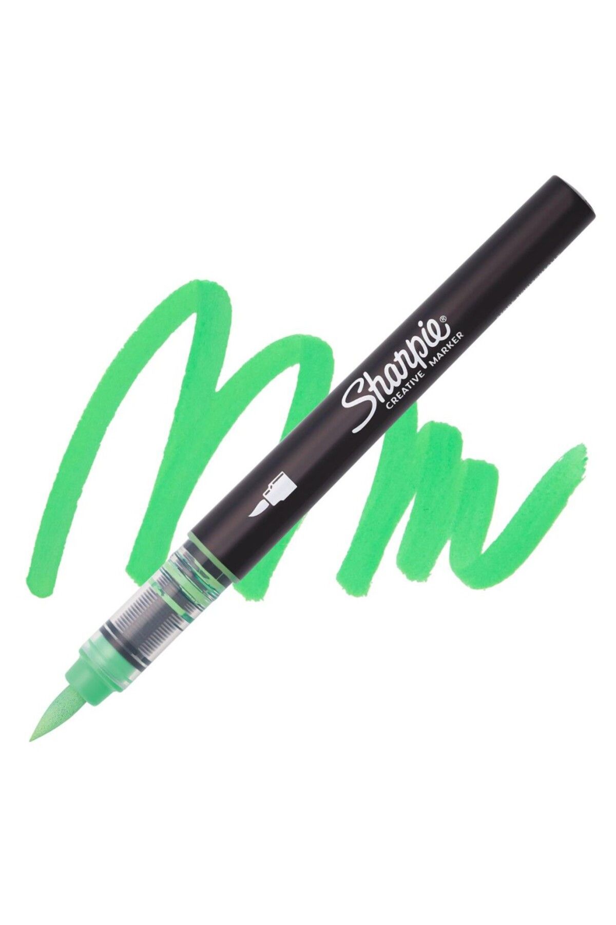 Sharpie Creative Akrilik Marker Yeşil- Fırça Ucu