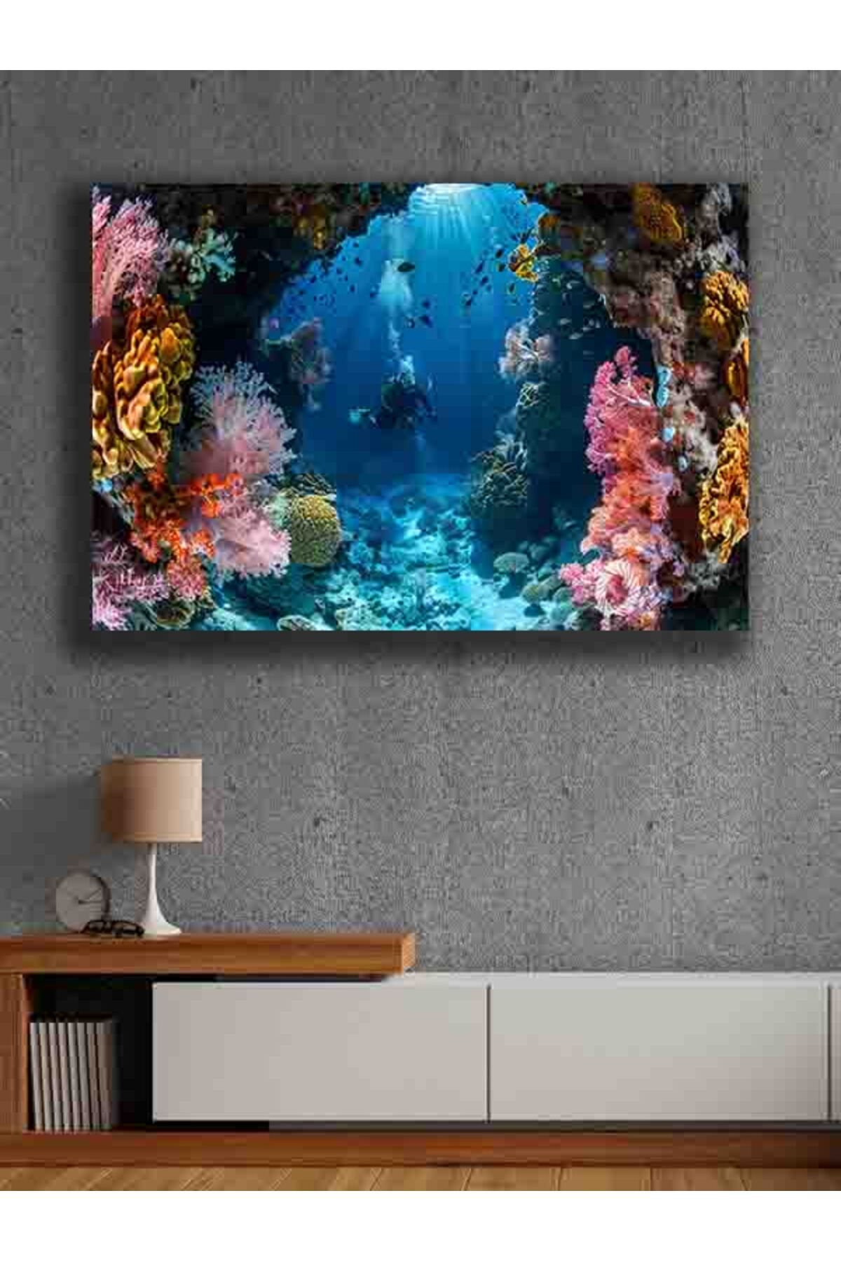 PRİME Concept Modern dekorasyon kanvas tablo %100 pamuklu kumaş