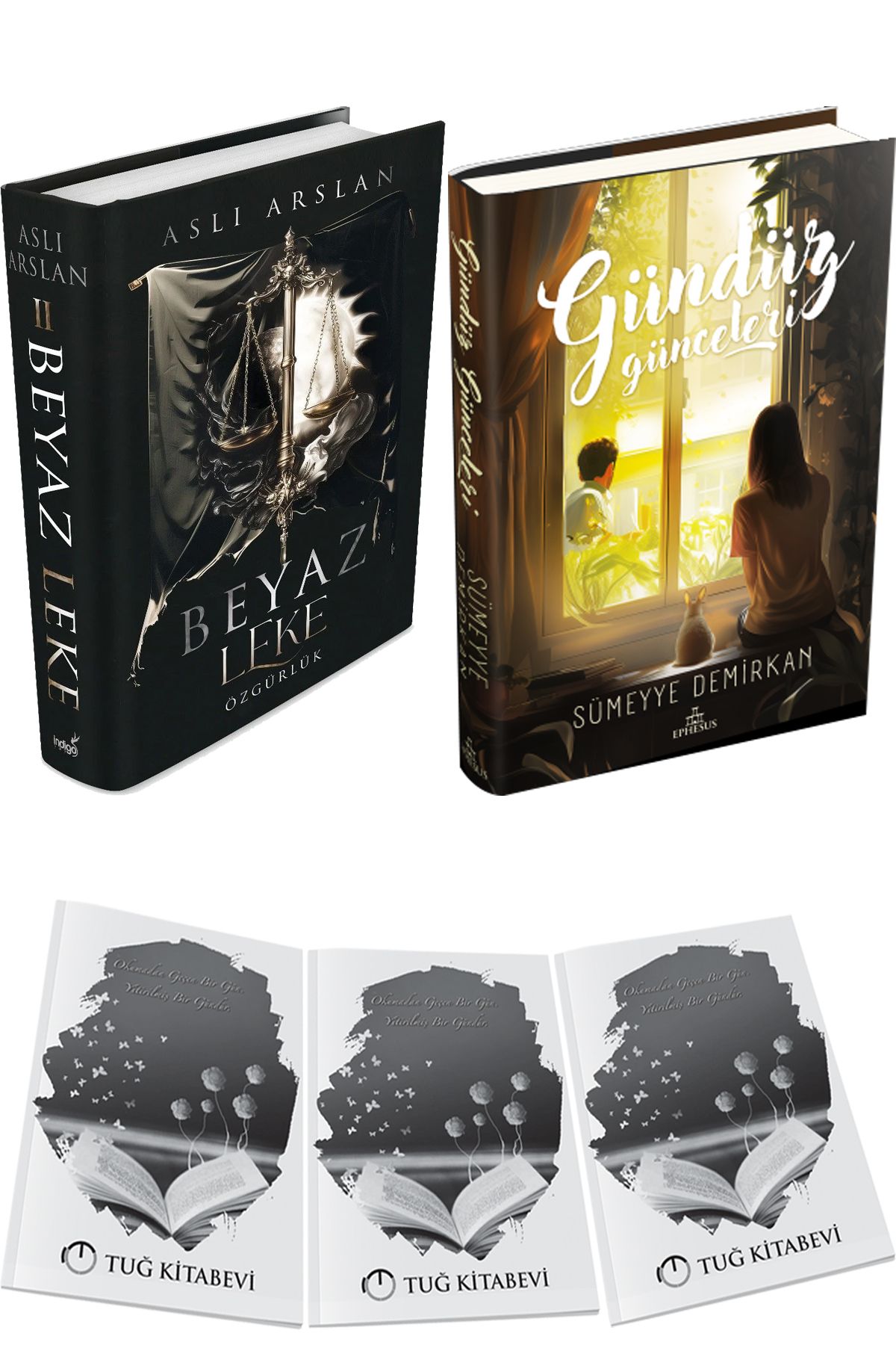 İndigo Kitap Beyaz Leke 2 Özgürlük Ciltli ve Gündüz Günceleri Ciltli + Hediyeli