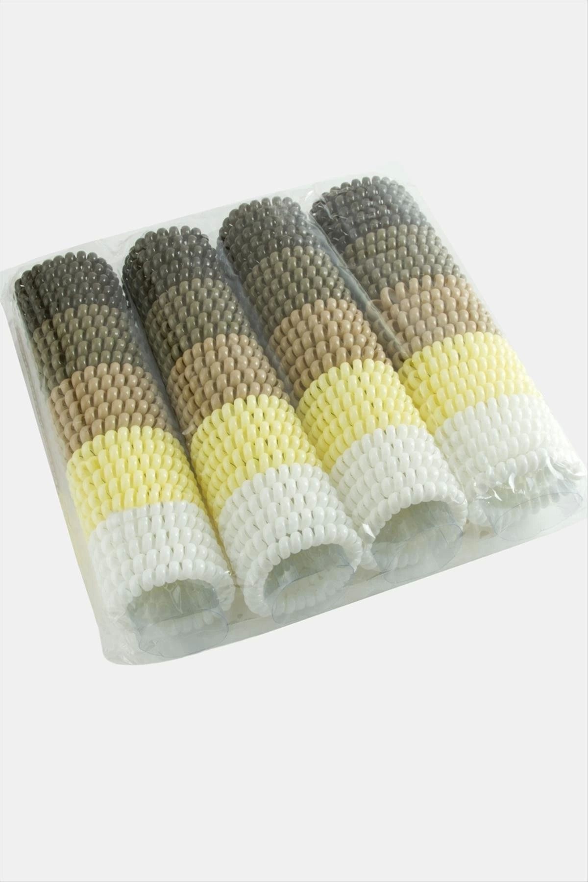 Zayla 100 Adet Renkli Makarna Lastik Toka