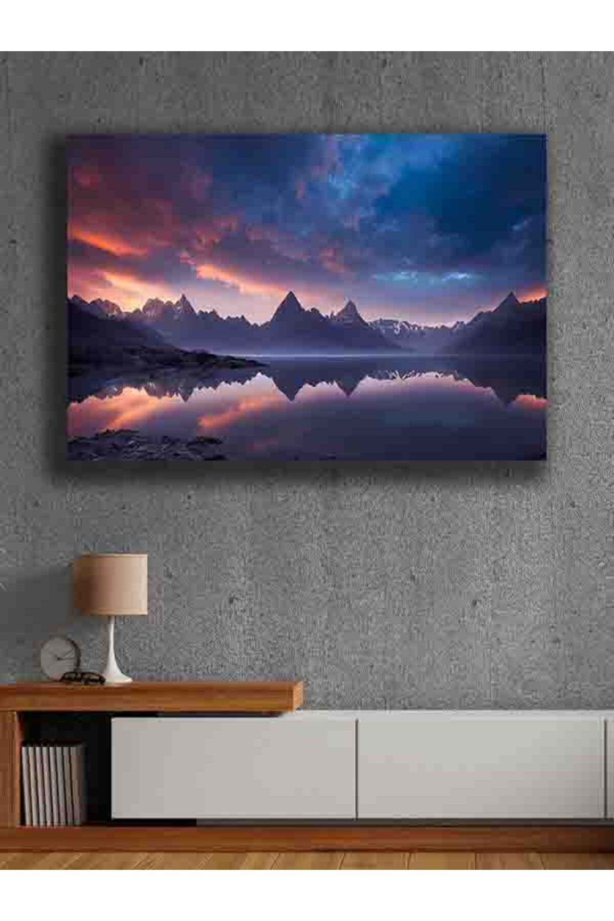 PRİME Concept Modern dekorasyon kanvas tablo %100 pamuklu kumaş