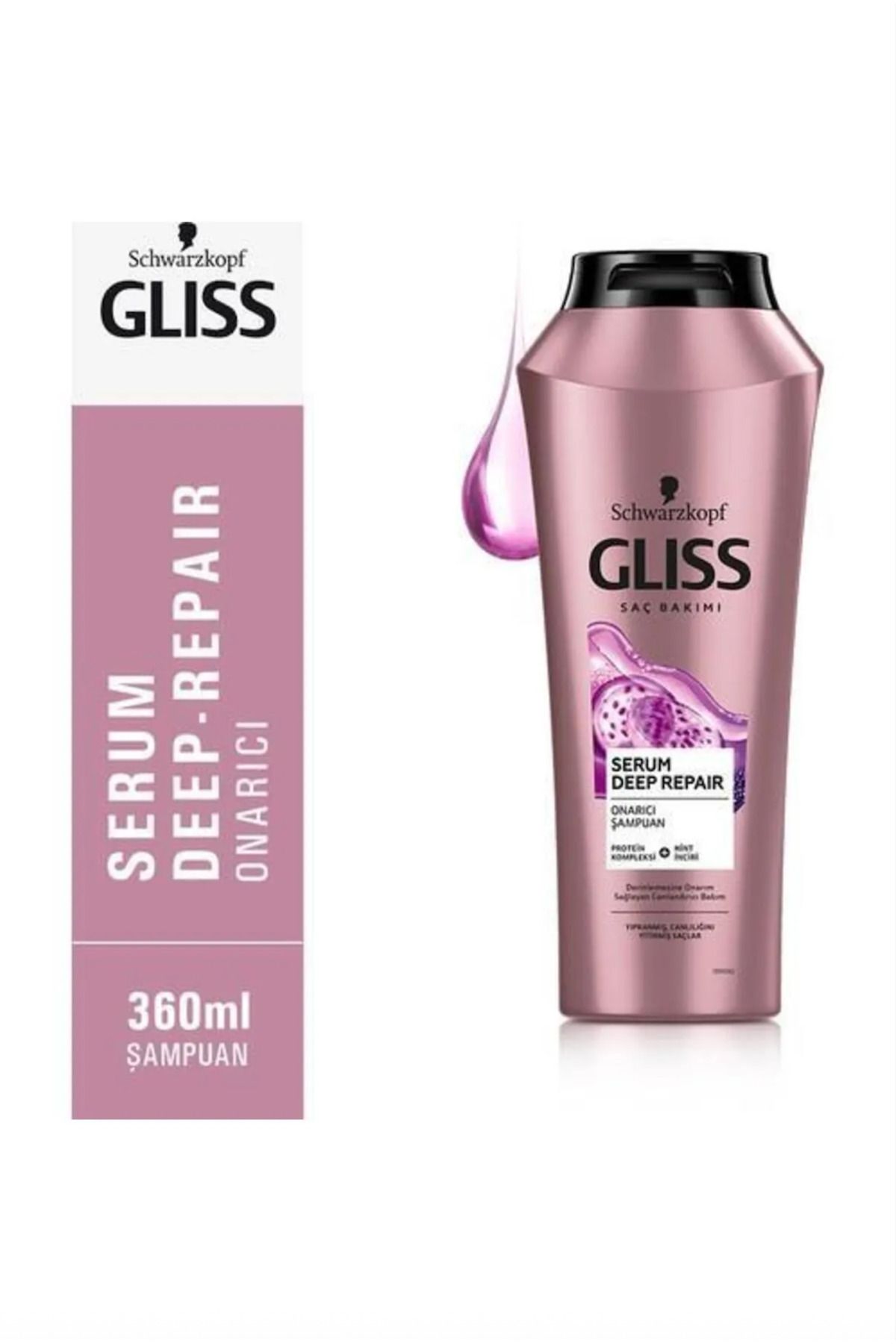 CeyCeey Gliss Şampuan Serum Deep Repaır 360 ml Yeni