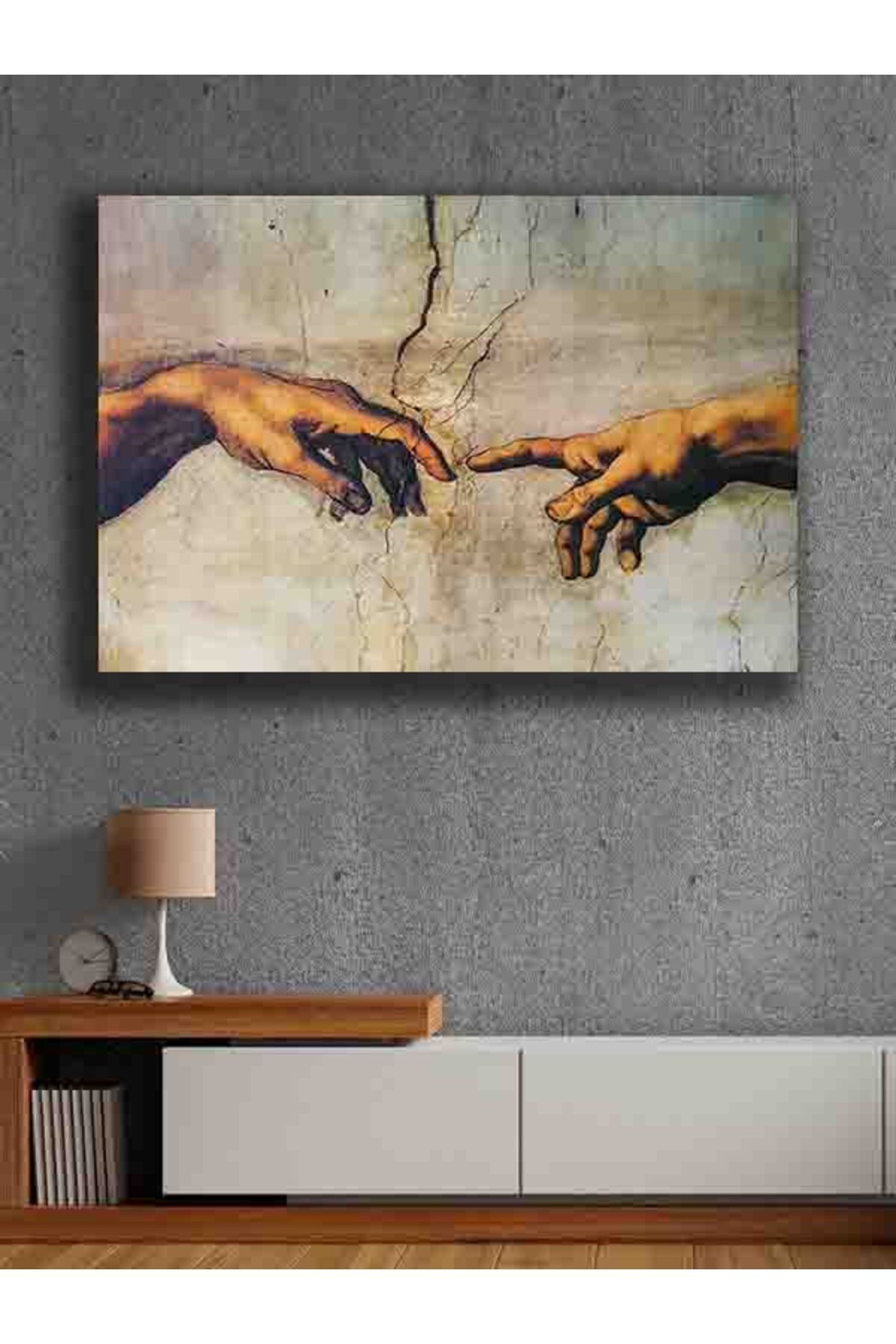 PRİME Concept Modern dekorasyon kanvas tablo %100 pamuklu kumaş