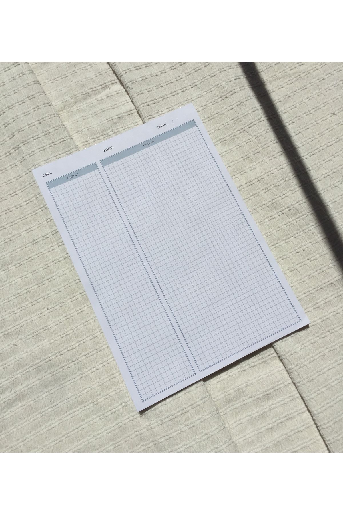 LaCerdaDesign A4 Notepad, Memopad Not Defteri