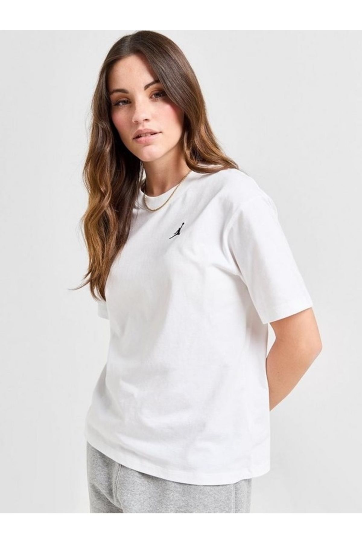 Nike Jordan Brooklyn Fleece SS Kadın Tişört