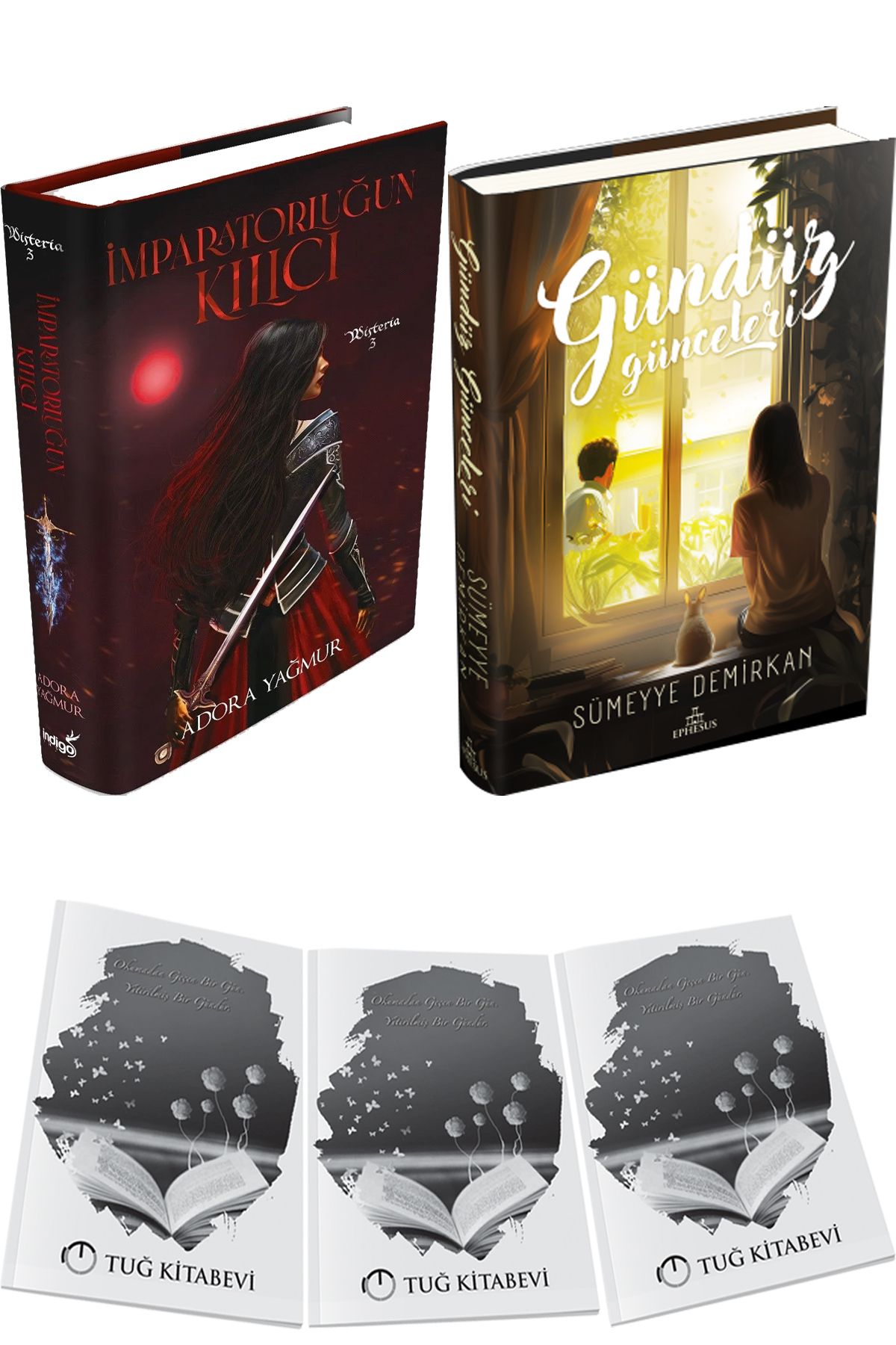 İndigo Kitap İmparatorluğun Kılıcı Ciltli ve Gündüz Günceleri Ciltli + Hediyeli