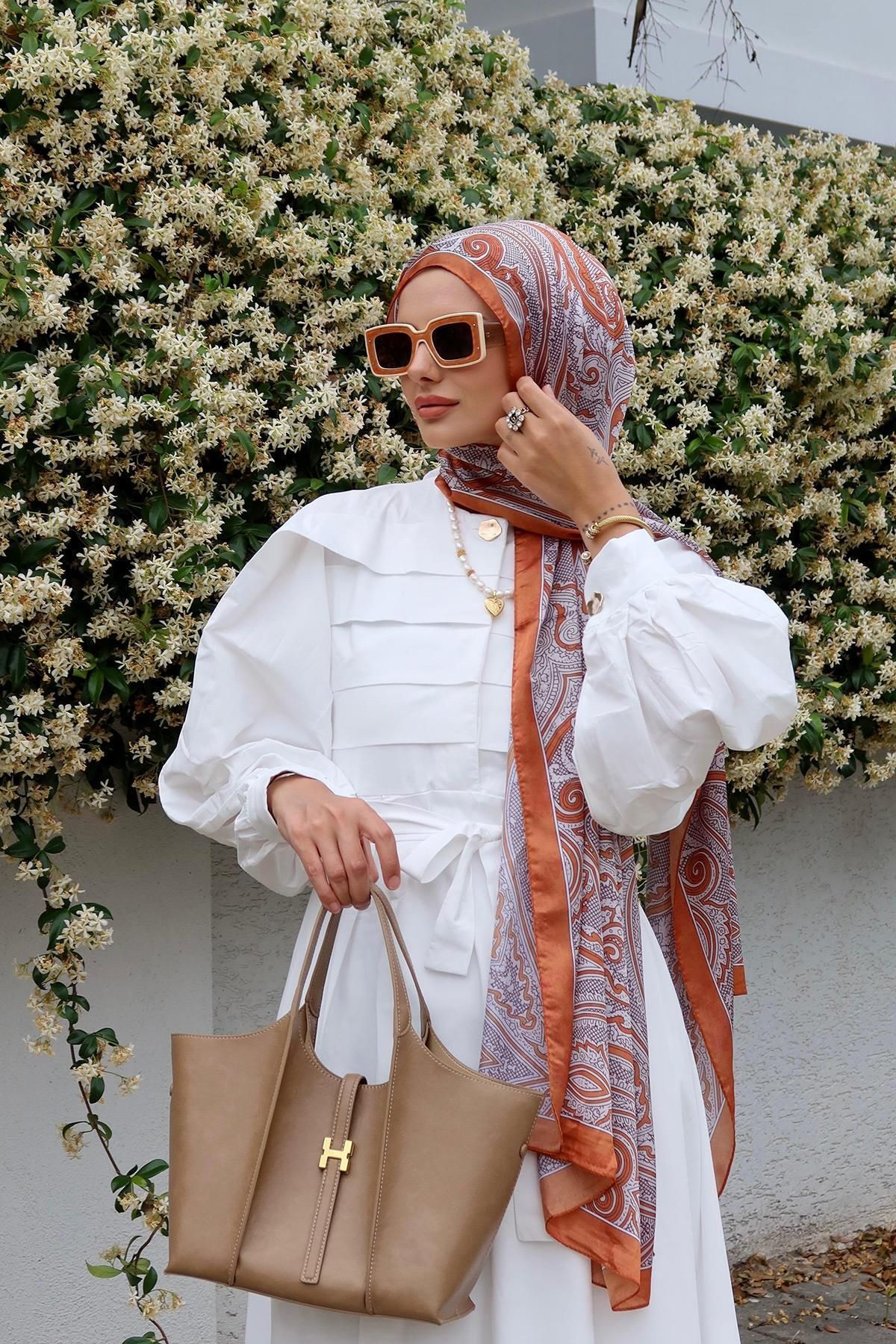 Levidor Premium Askı Kilit Detay El Çantası Camel