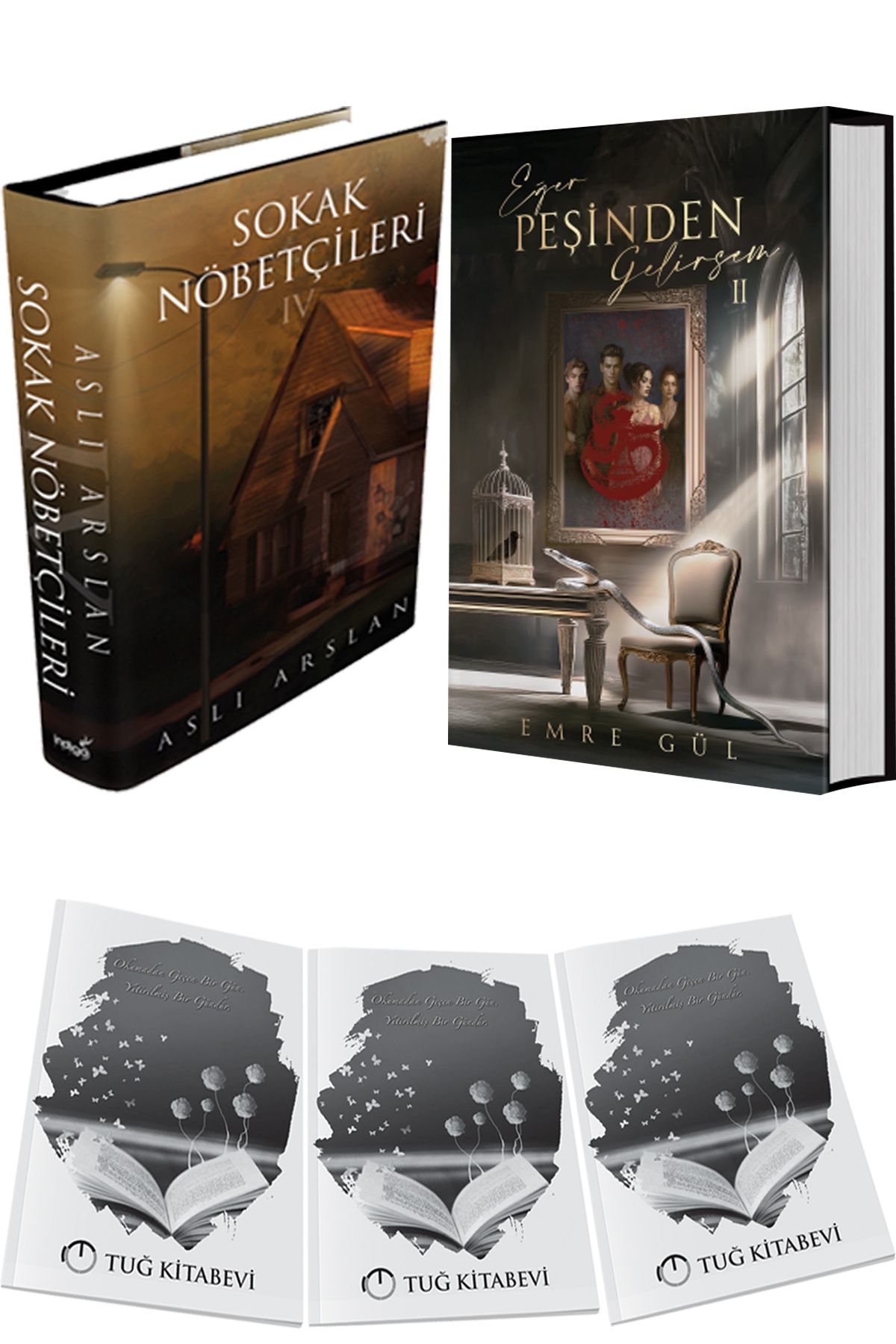İndigo Kitap Sokak Nöbetçileri 4 Ciltli ve Eğer Peşinden Gelirsem 2 Ciltli + Hediyeli
