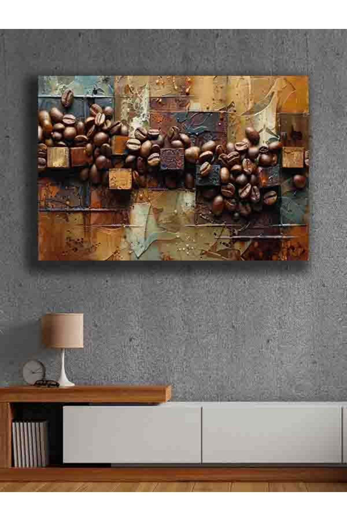 PRİME Concept Modern dekorasyon kanvas tablo %100 pamuklu kumaş