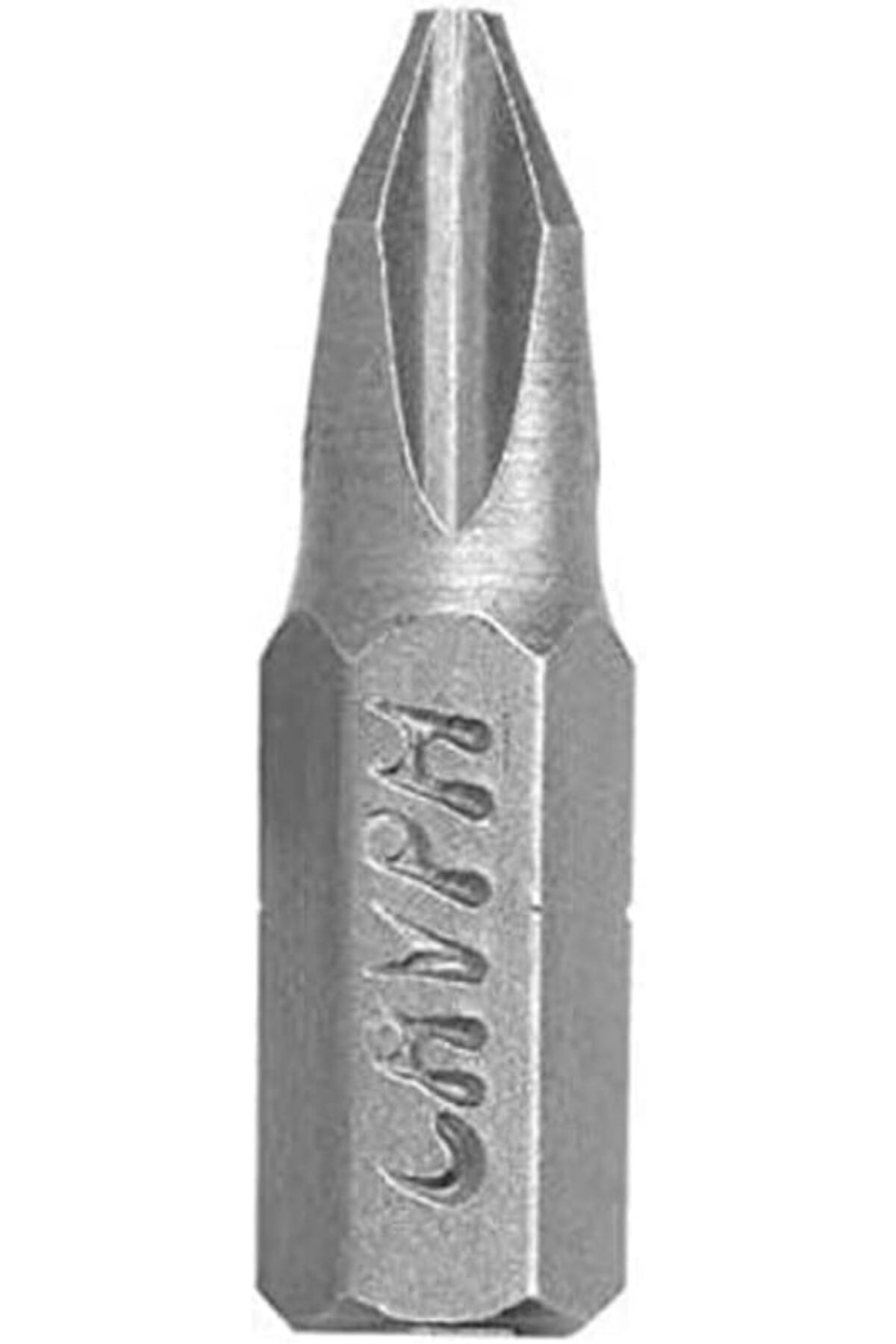 TROY PH1x25 mm, 24 Adet, Kısa Yıldız matkap ucu, Bits uç, 22201