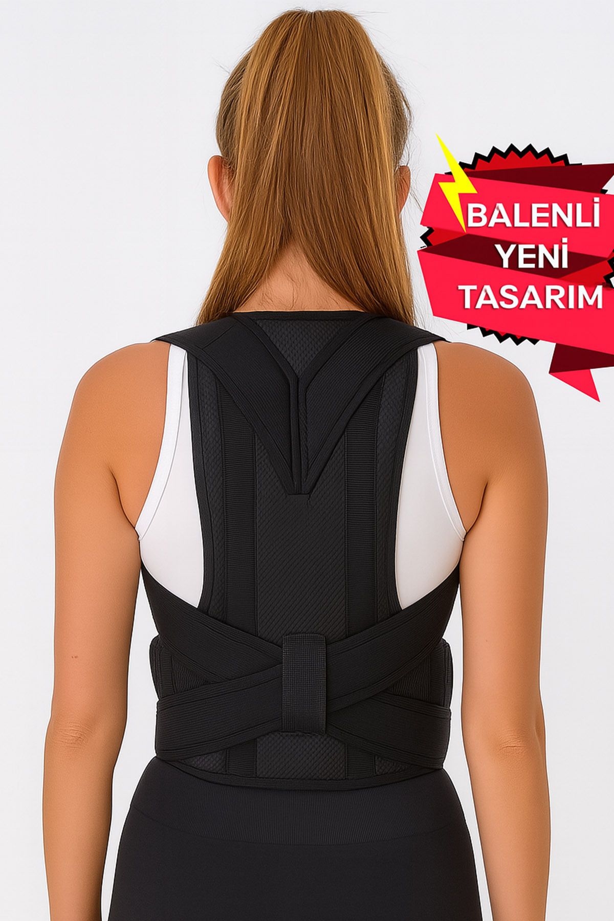 BYENS Dik Duruş Korsesi Kamburluk Önleyici Sırt Medikal Kadın Erkek Bel Durmak İçin Korse Omuz Korseleri