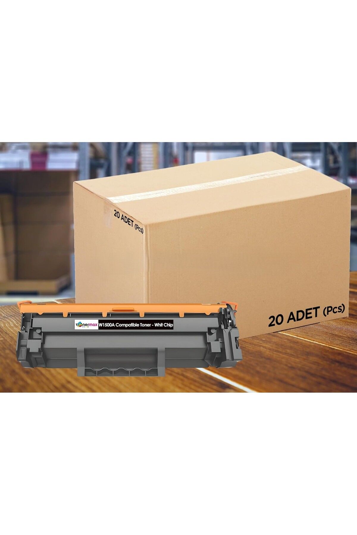 HP YADE TONER 150A W1500A Muadil - Çipli 20'li Paket 1 Koli / LaserJet MFP M141a /M141w / M111a / M111w