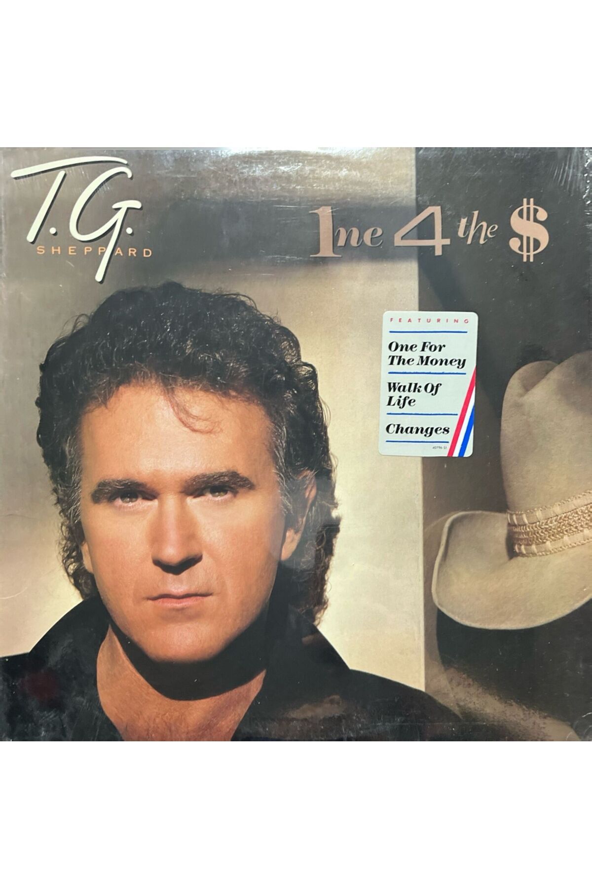 Plak İstasyonu T. G. Sheppard One For The Money Açılmamış Ambalajında Dönem Baskı LP Plak