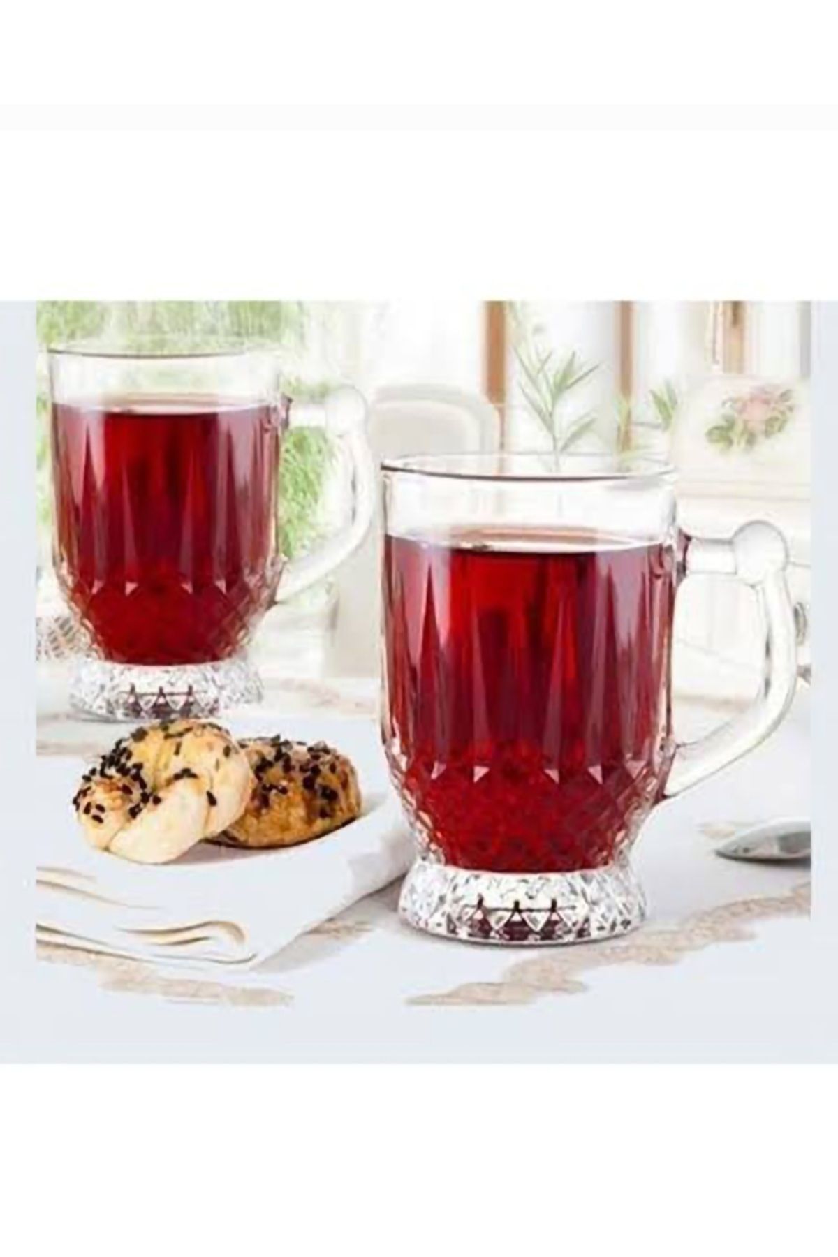 Paşabahçe 55871 6'Lı İstanbul Kulplu Bardak 6 ADET KULPLU BARDAK